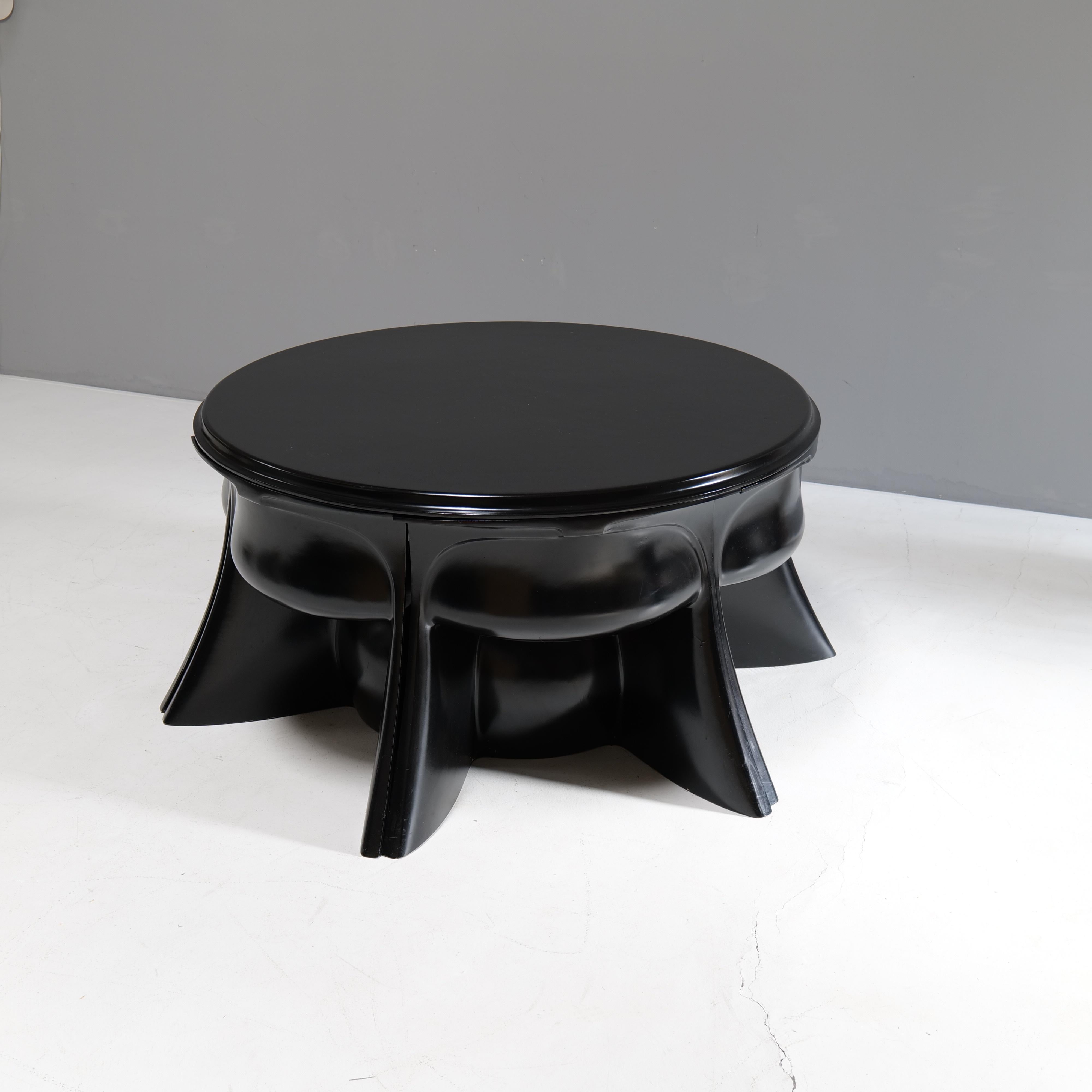 Juego de comedor Boccio de Pierluigi Spadolini para 1P Permaflex en Bueno estado para la venta en Saarbrücken, SL