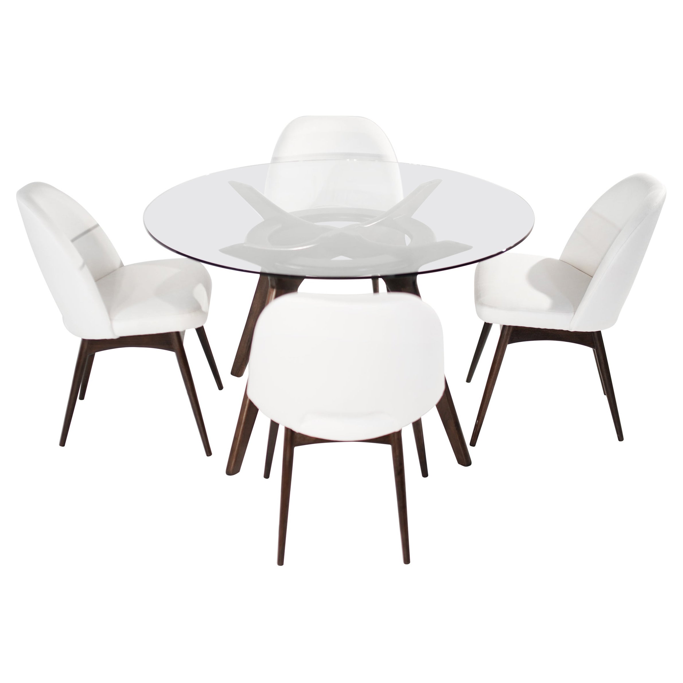 Set da pranzo di Adrian Pearsall per Craft Associates, anni '50