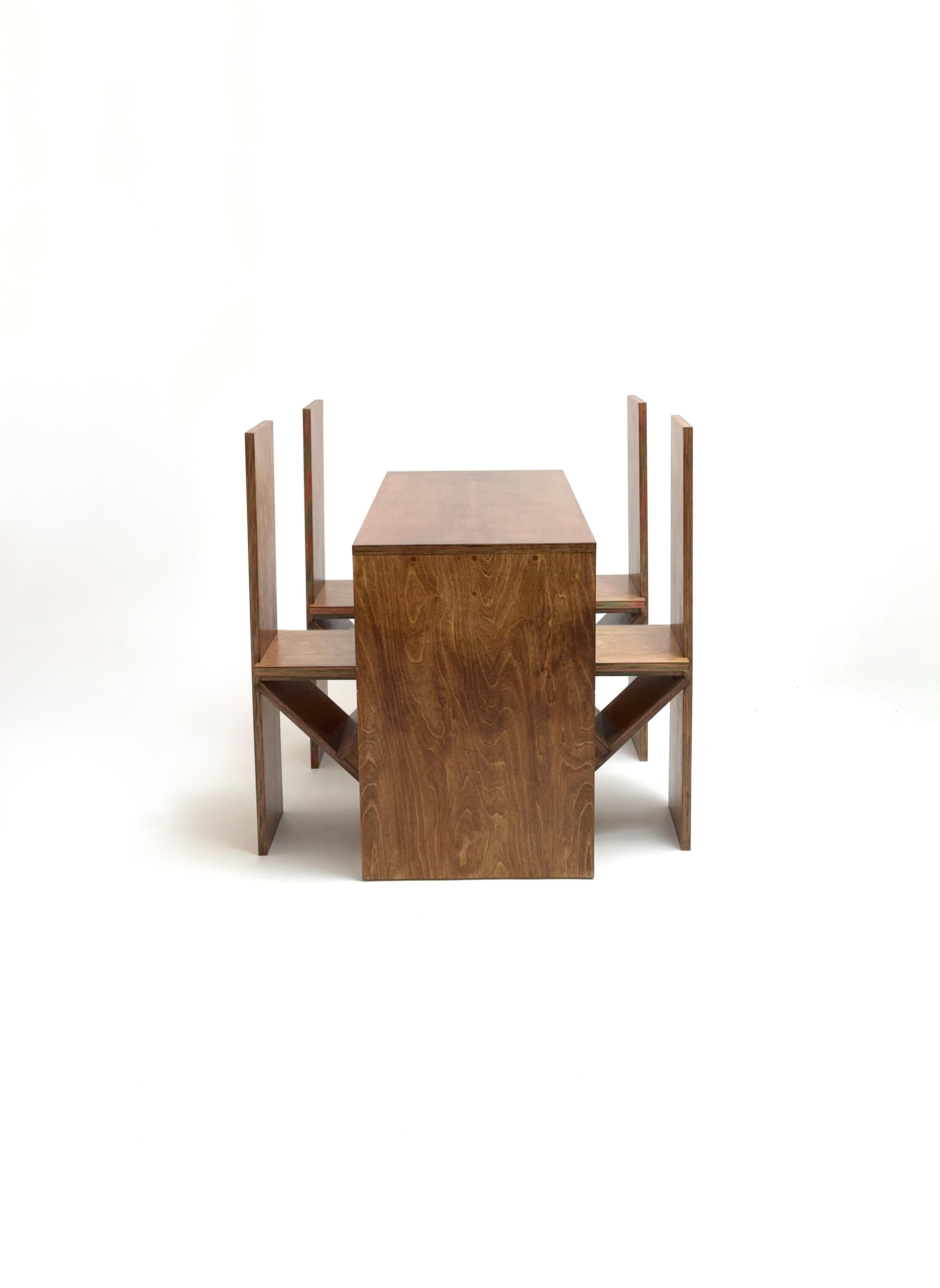 Dining Set by Goons In New Condition For Sale In Geneve, CH