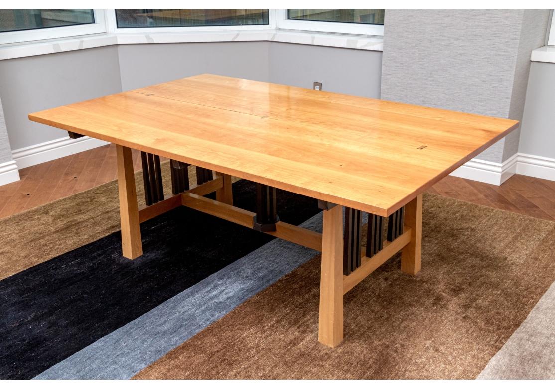 Arts and Crafts Dining Set By Kevin Kopil From The Floating World Collection For Sale