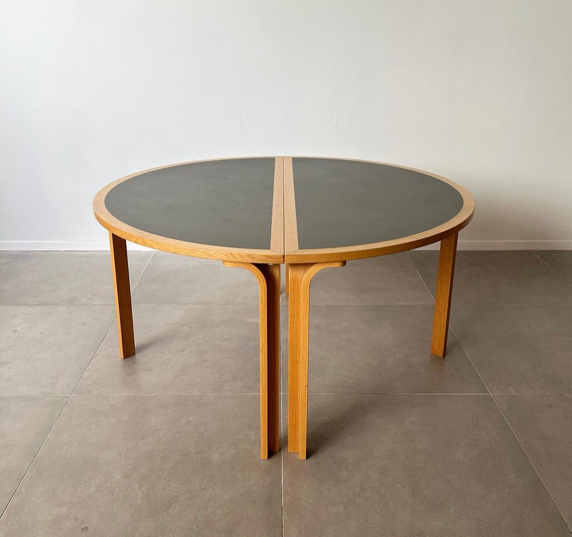 Tissu Ensemble de salle à manger par Rud Thygesen et Johnny Sørensen pour Magnus Olesen, 1970 Danemark en vente
