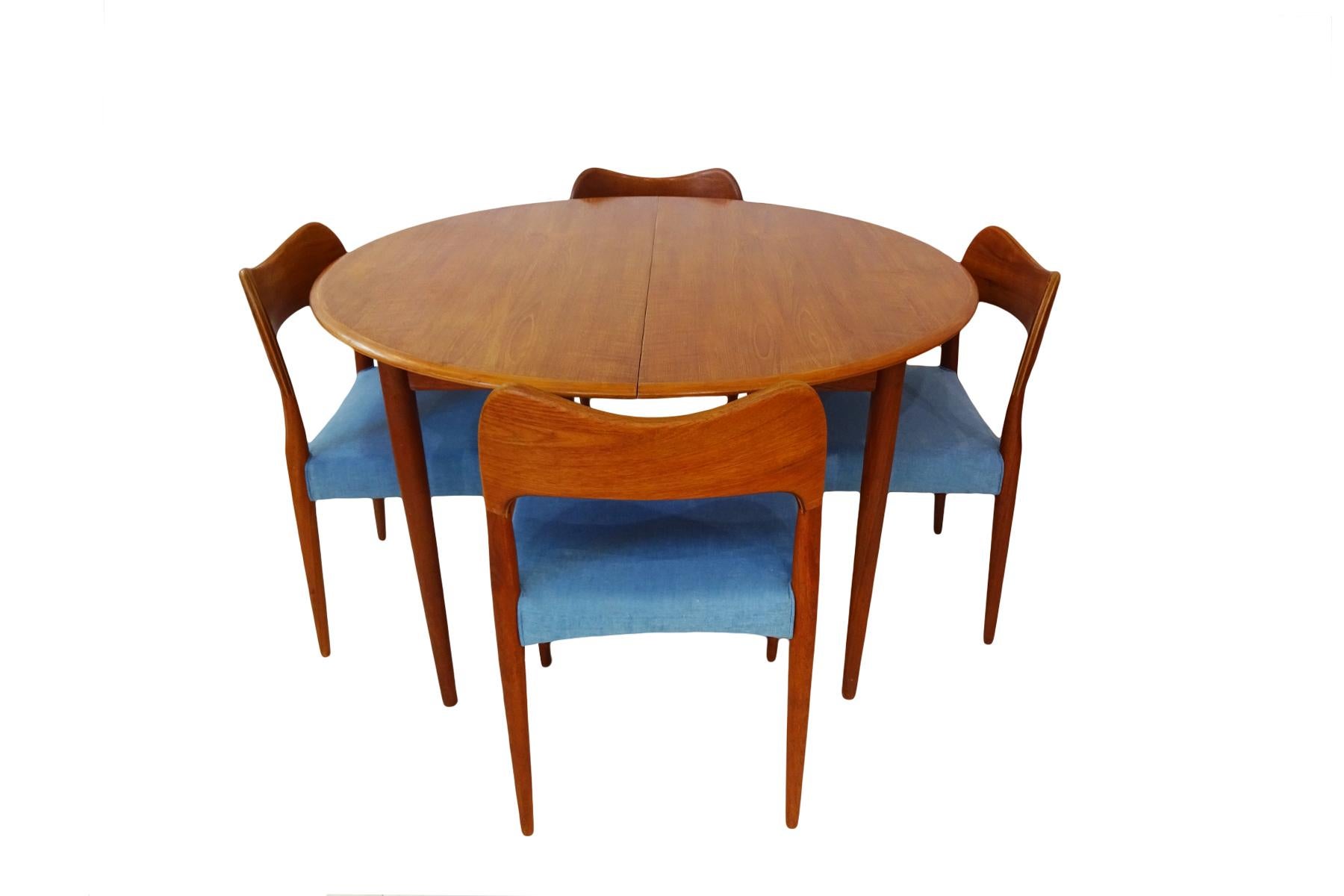 Dining Set - Danish Midcentury Teak by Arne Hovmand Olsen for Mogens Kold (Dänisch)