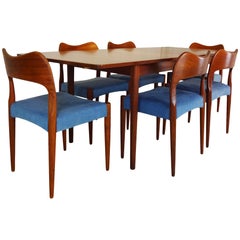 Dining Set - Danish Midcentury Teak by Arne Hovmand Olsen for Mogens Kold