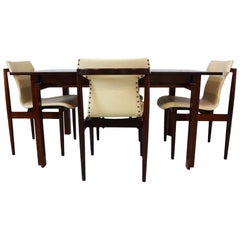 Dining set - Danish Midcentury teak table & chairs by Inger Klingenberg