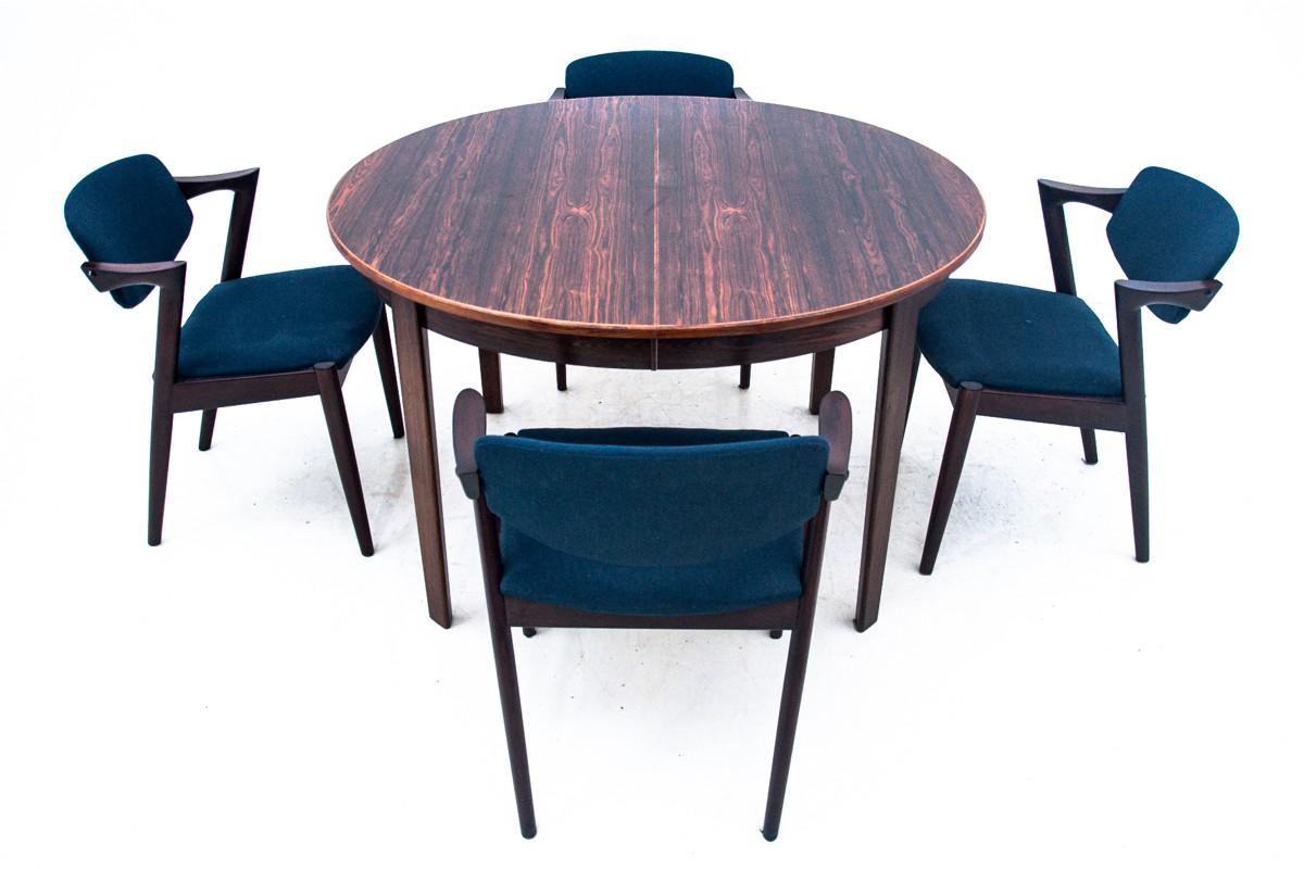 Dining Set, Designed by Kai Kristiansen, Danish Design, 1960s 4