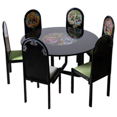 Dining Set "Die vier Himmelsrichtungen" by Bjorn Wiinblad for Rosenthal