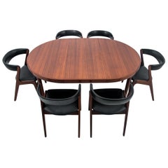 Dining Set, Fire Model, Danish Design, 1960s