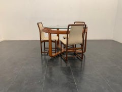 Dining Set for 3 People, 1970, Set of 4