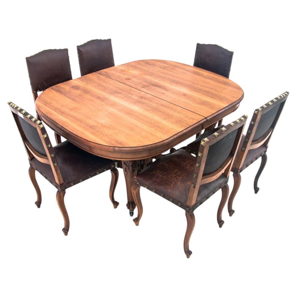 Dining set, France, around 1890. For Sale