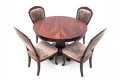 Dining set, Northern Europe, circa 1900.