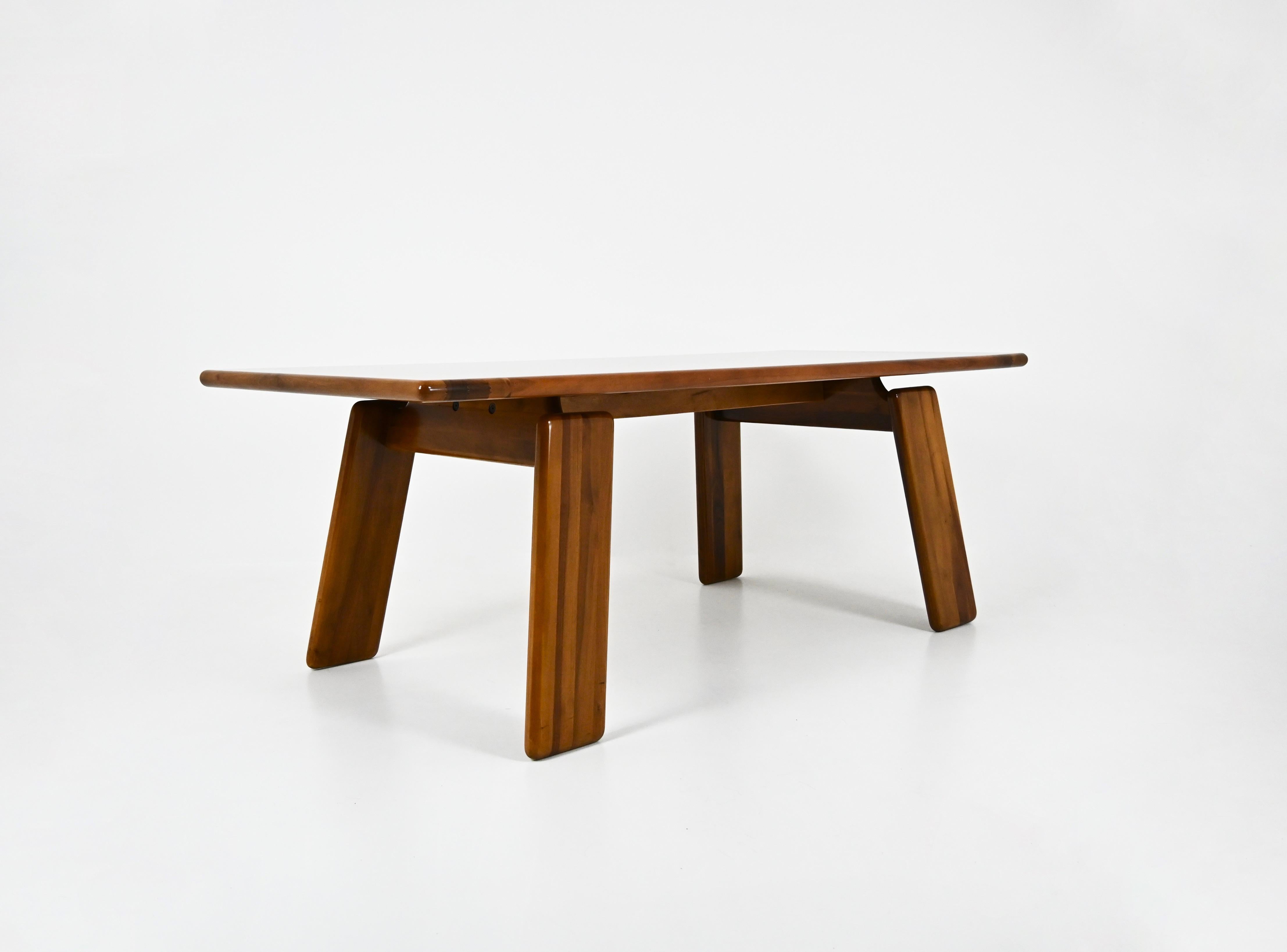 Esszimmergarnitur Sapporo Tisch und vier Stühle Von Mario Marenco für Mobilgirgi, 1970er Jahre im Angebot 5