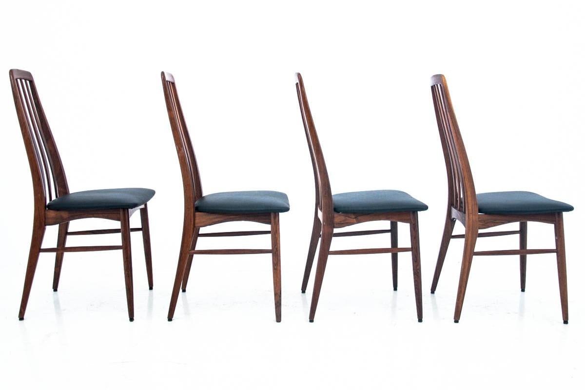 Dining Set Table and 4 Chairs, by Niels Koefoed Danish Design, 1960s 9