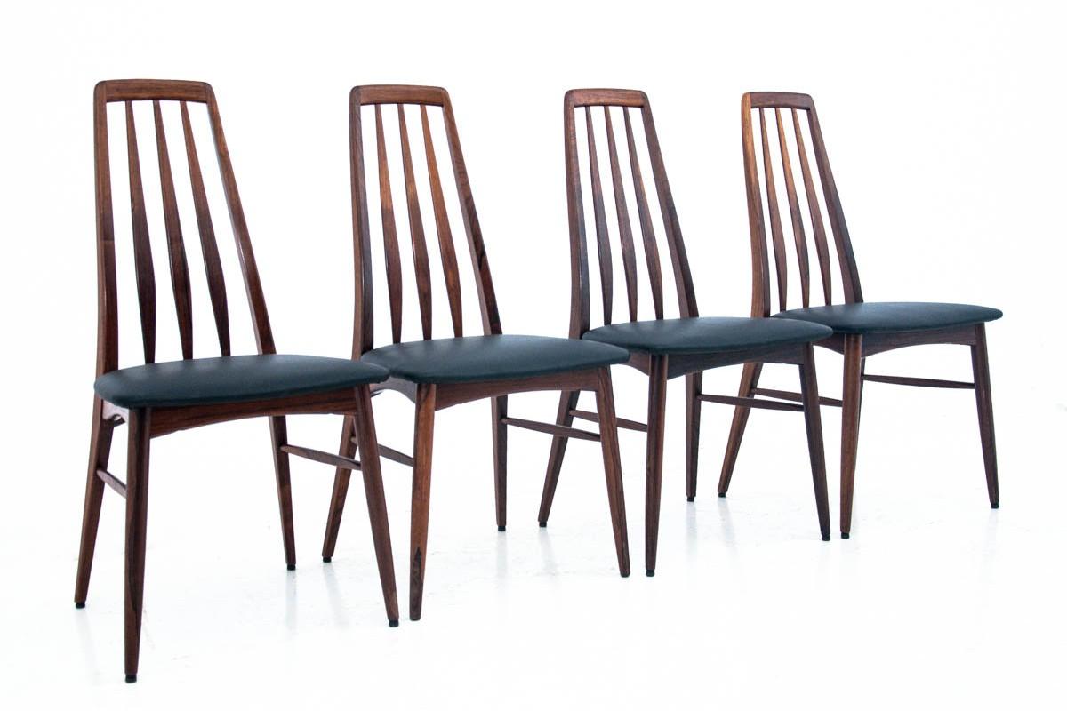 Dining Set Table and 4 Chairs, by Niels Koefoed Danish Design, 1960s 12
