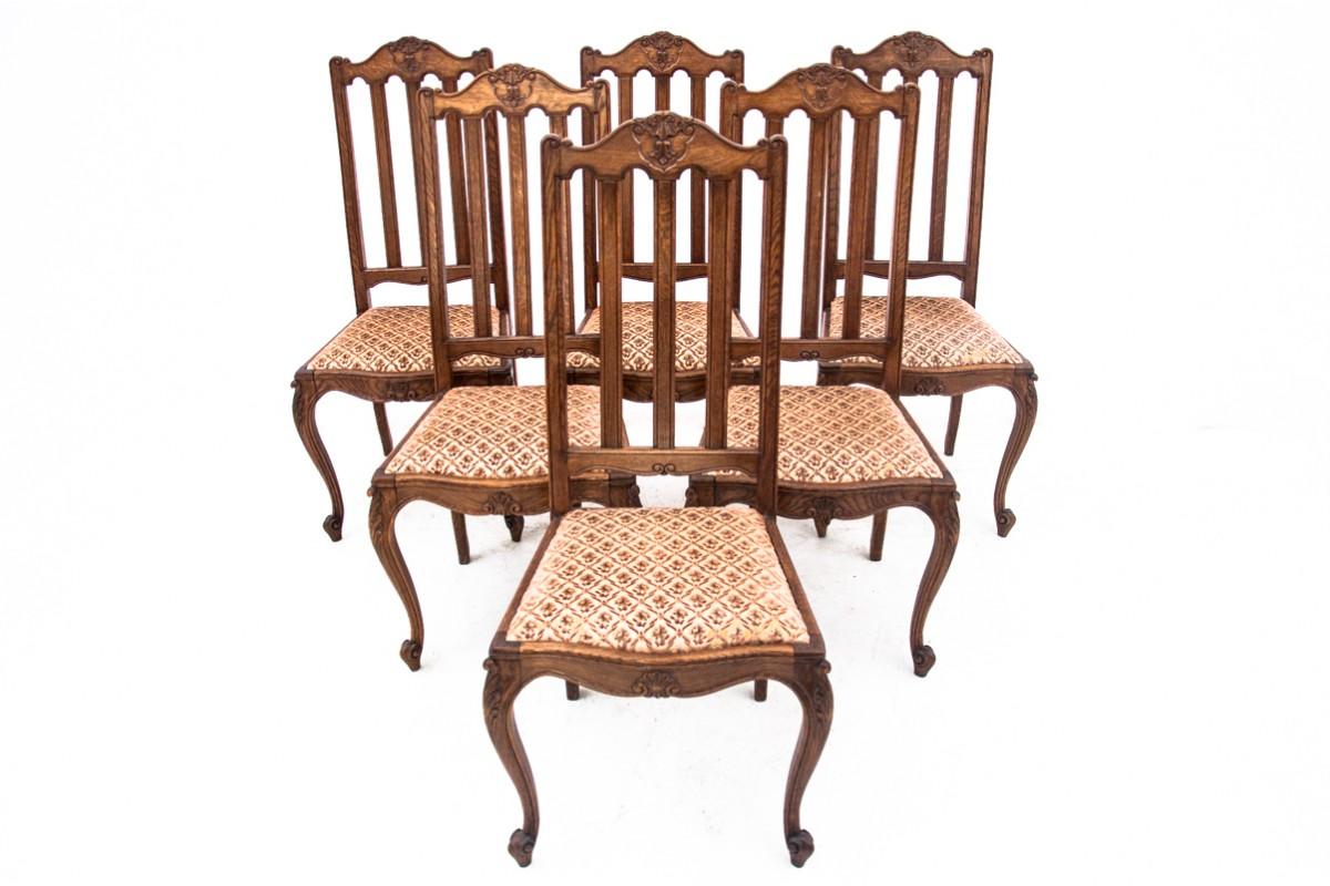 Dining Set, Western Europe, circa 1930 In Good Condition For Sale In Chorzów, PL