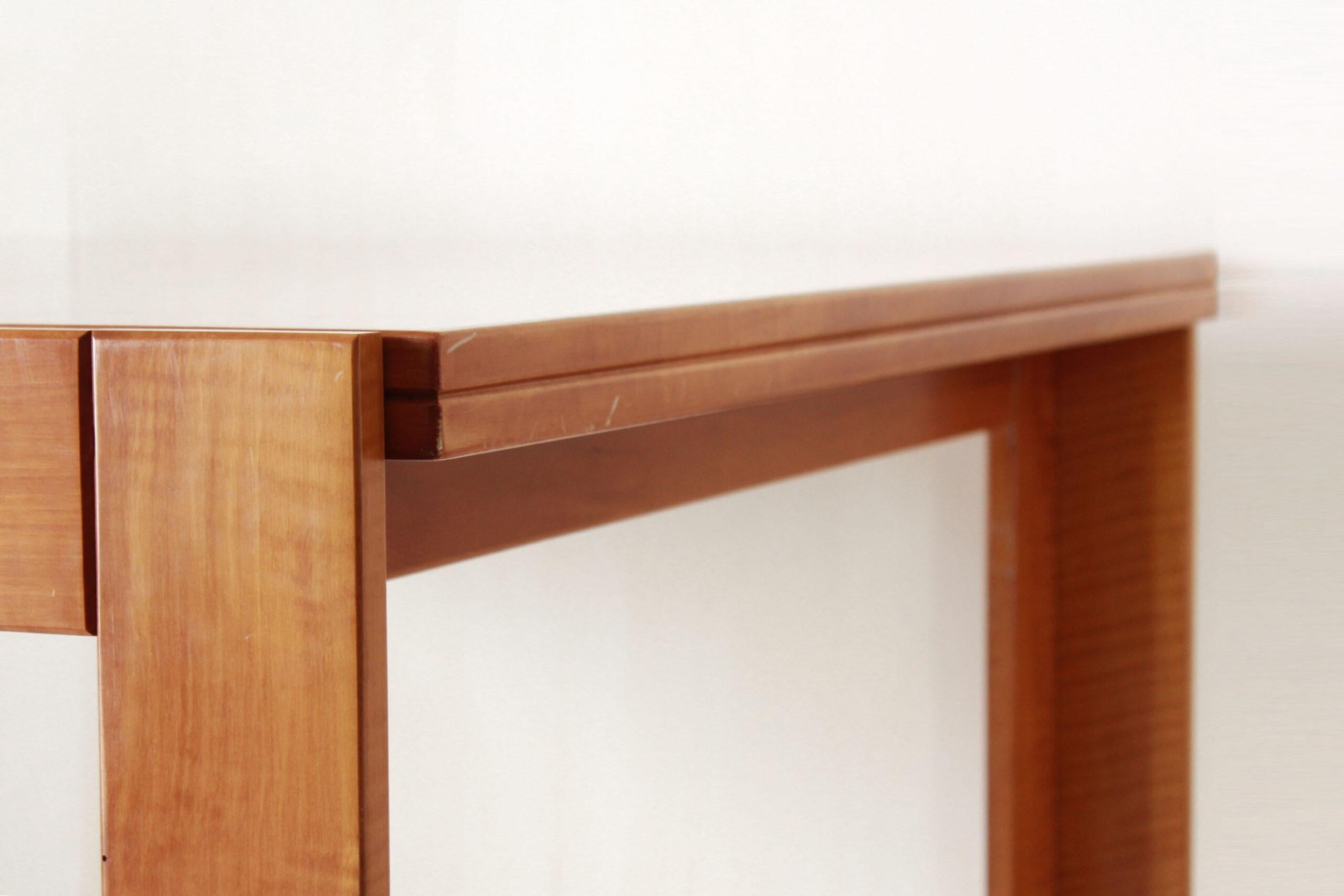 Table carrée de salle à manger Mod. 778, Afra & Tobia Scarpa pour Cassina en vente 4
