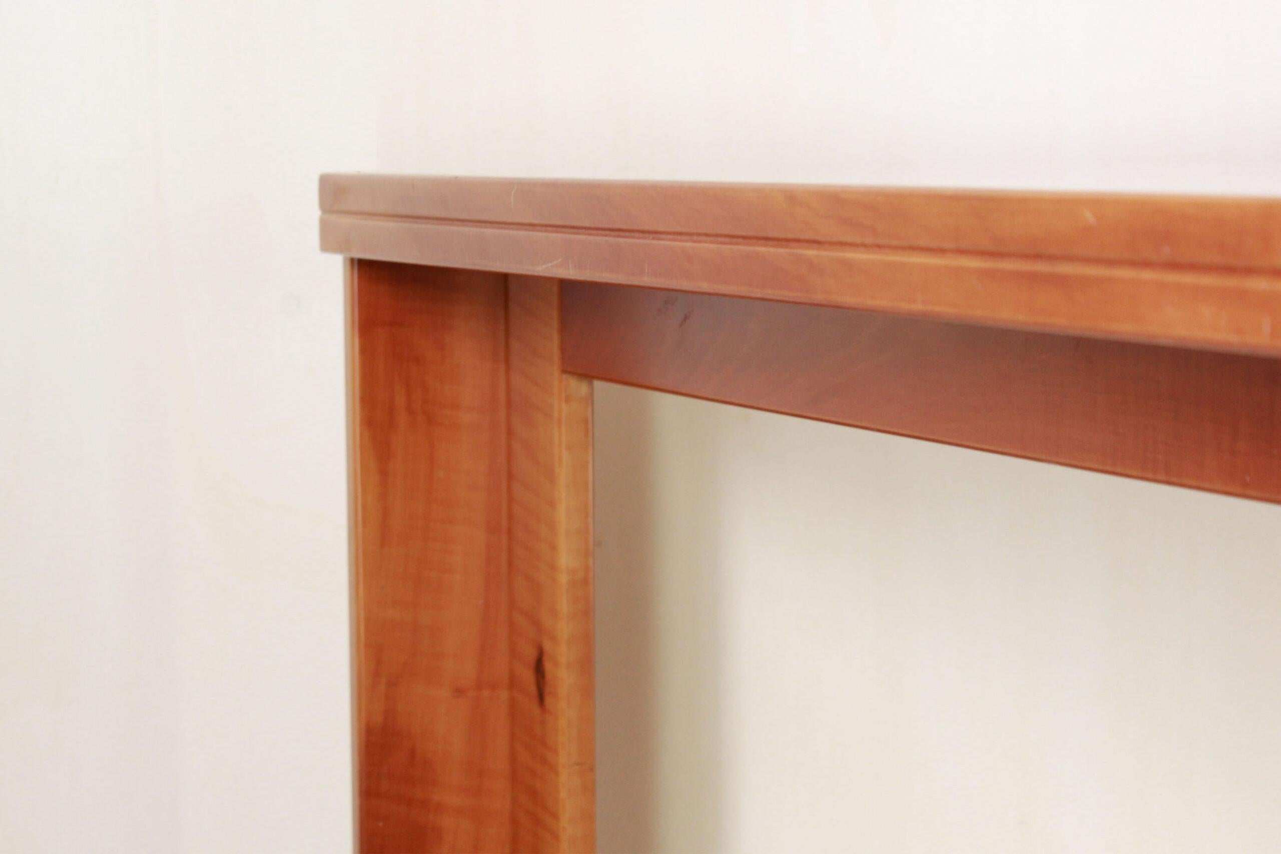 Fin du 20e siècle Table carrée de salle à manger Mod. 778, Afra & Tobia Scarpa pour Cassina en vente