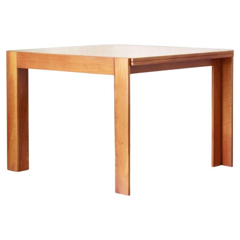 Quadratischer Esstisch aus Holz Mod. 778, Afra & Tobia Scarpa für Cassina