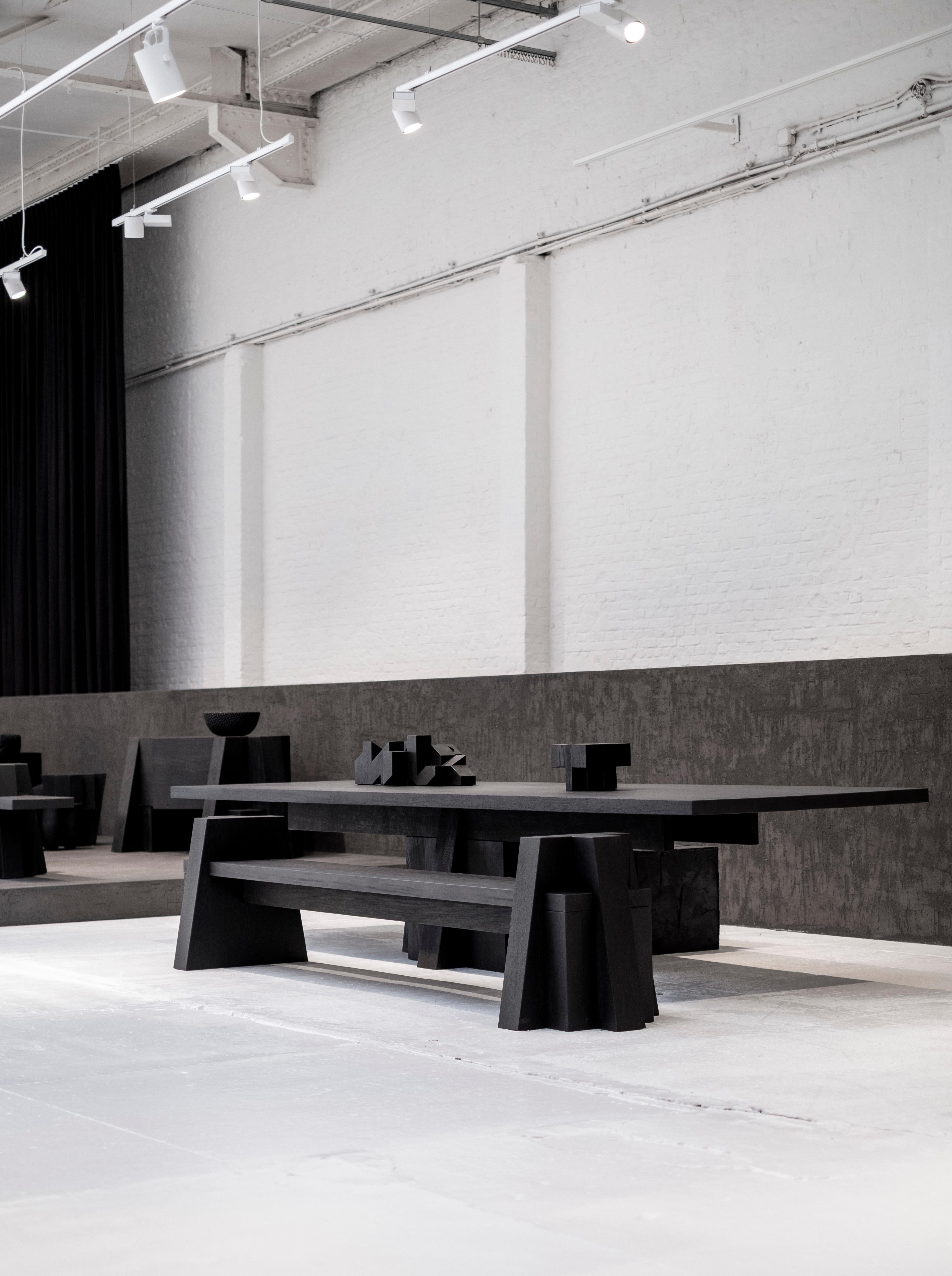Dining table 032023 Arno Declercq #1/8 In New Condition For Sale In Lubbeek, BE
