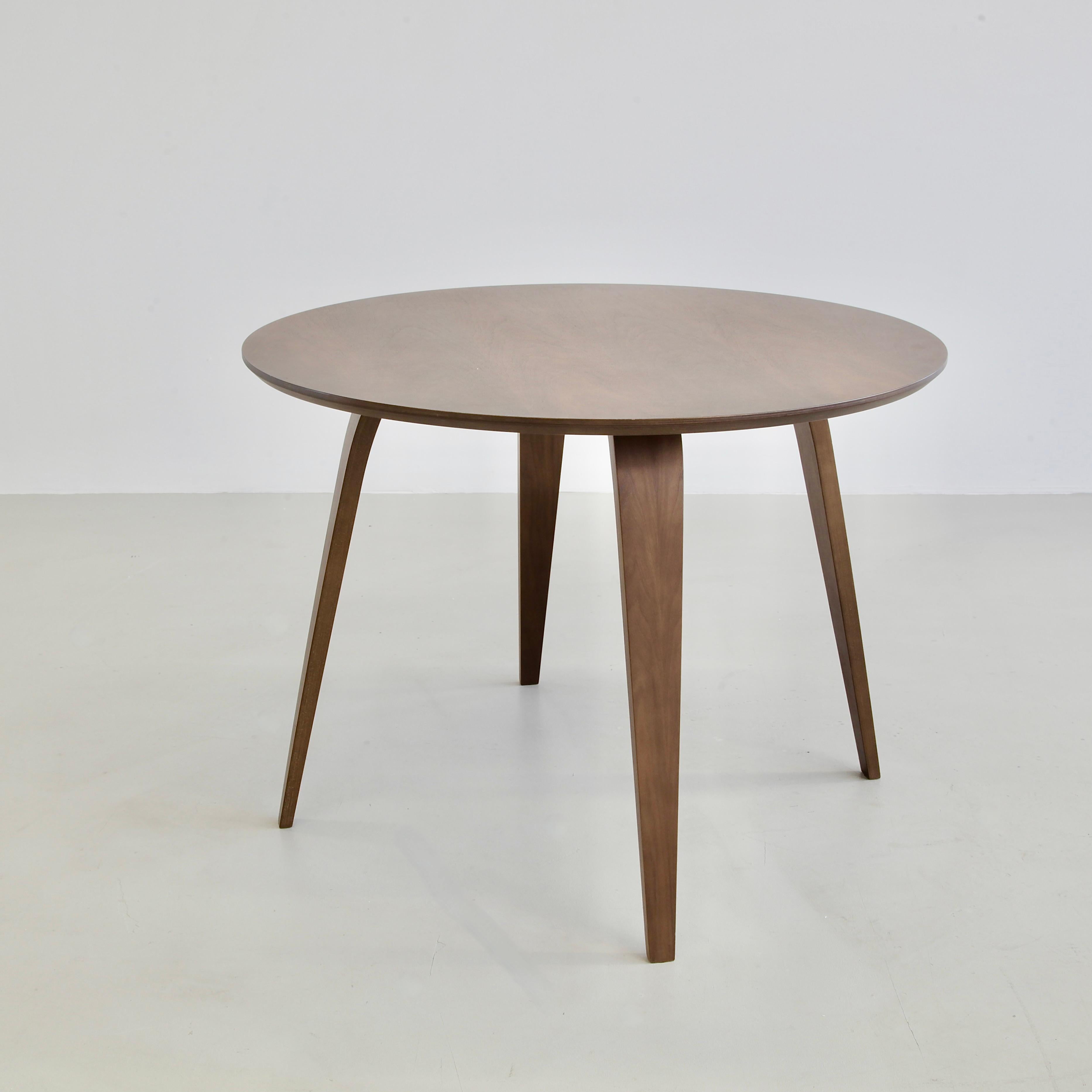 Walnut Dining Table 2615 'Round' by Benjamin Cherner, 2003 For Sale