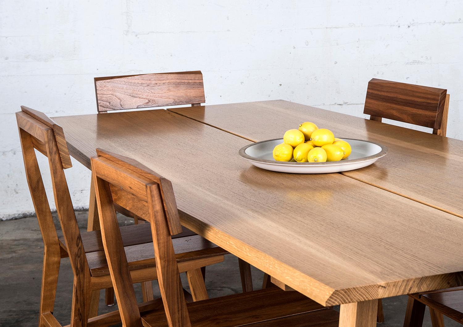 Dining Table, 8 Seat, Custom, Walnut, Modern, Rift Hardwood, Semigood Design For Sale 5