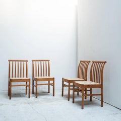 Conjunto de mesa y sillas de comedor, Instituto Isamu Kenmochi, Japón, años 60