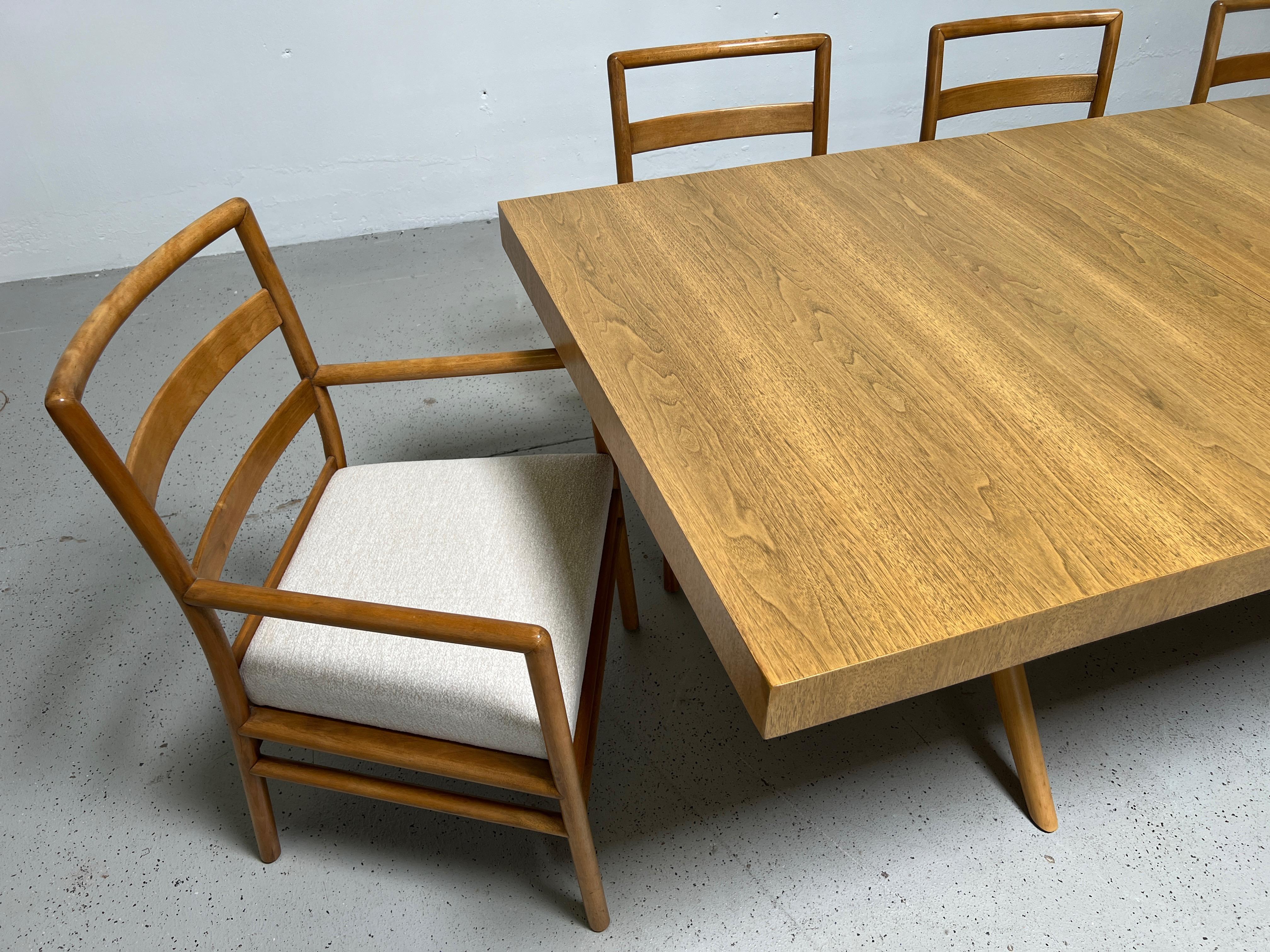 Dining Table and Eight Chairs by T.H. Robsjohn-Gibbings for Widdicomb 13