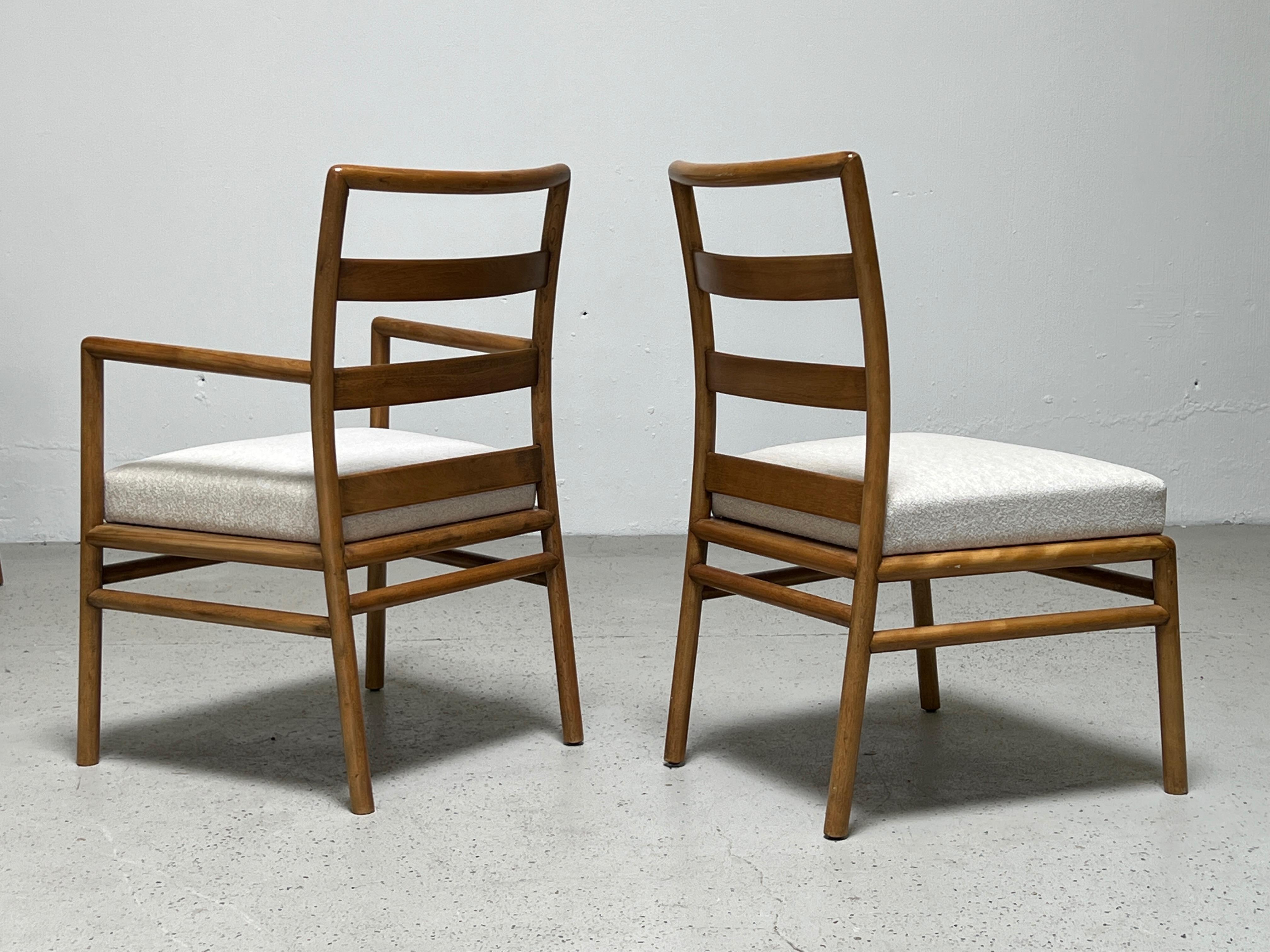 Dining Table and Eight Chairs by T.H. Robsjohn-Gibbings for Widdicomb 4