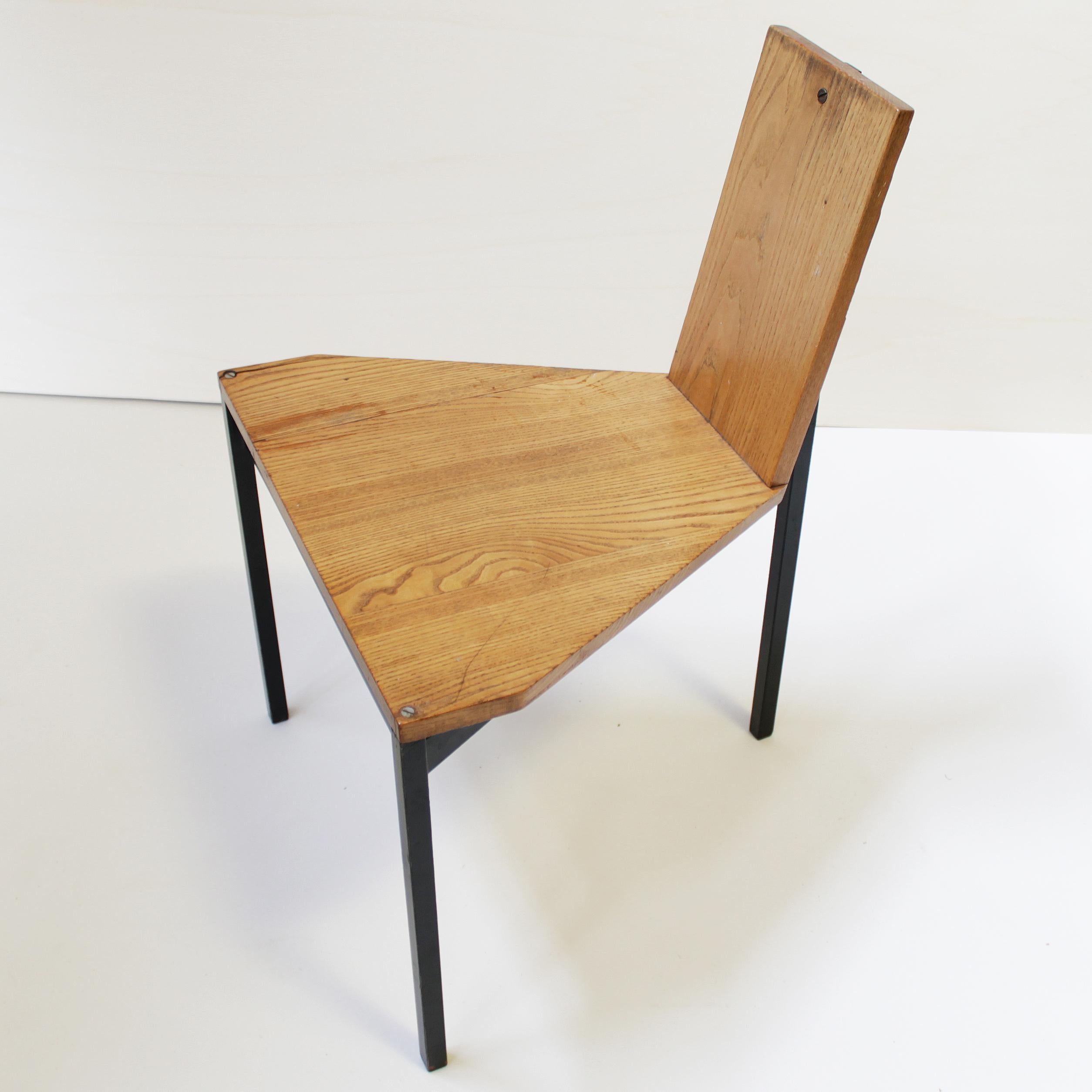 Dining Table and Six '6' Chairs by Wim Den Boon, Netherlands 1958 For Sale 6