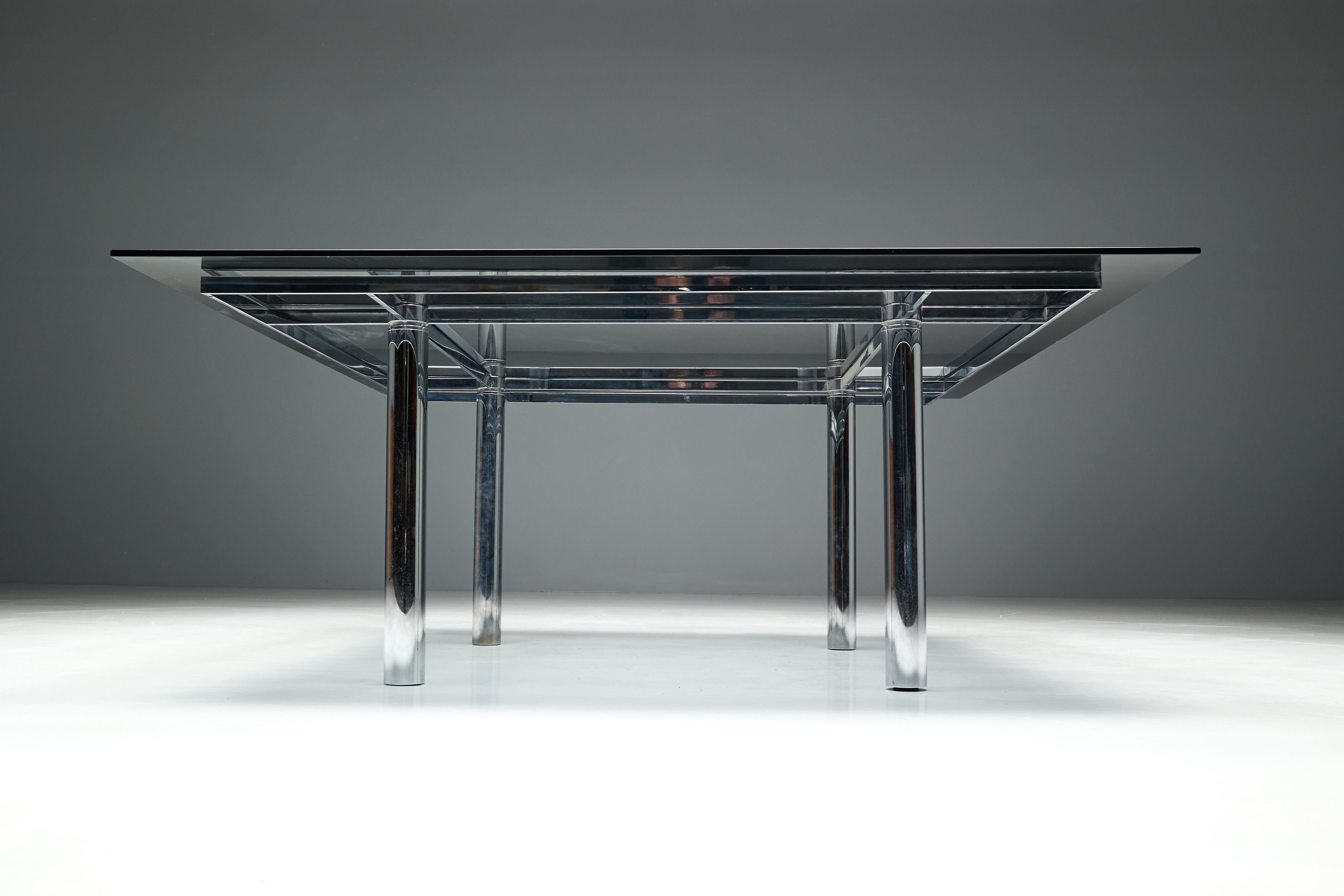 Milieu du XXe siècle Table de salle à manger 'Andre' par Tobia Scarpa pour Gavina, Italie, années 1960 en vente