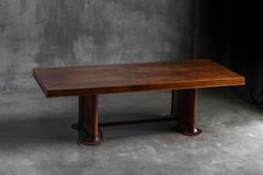 Dining Table Attributed to Ateliers Leleu, France, 1940s
