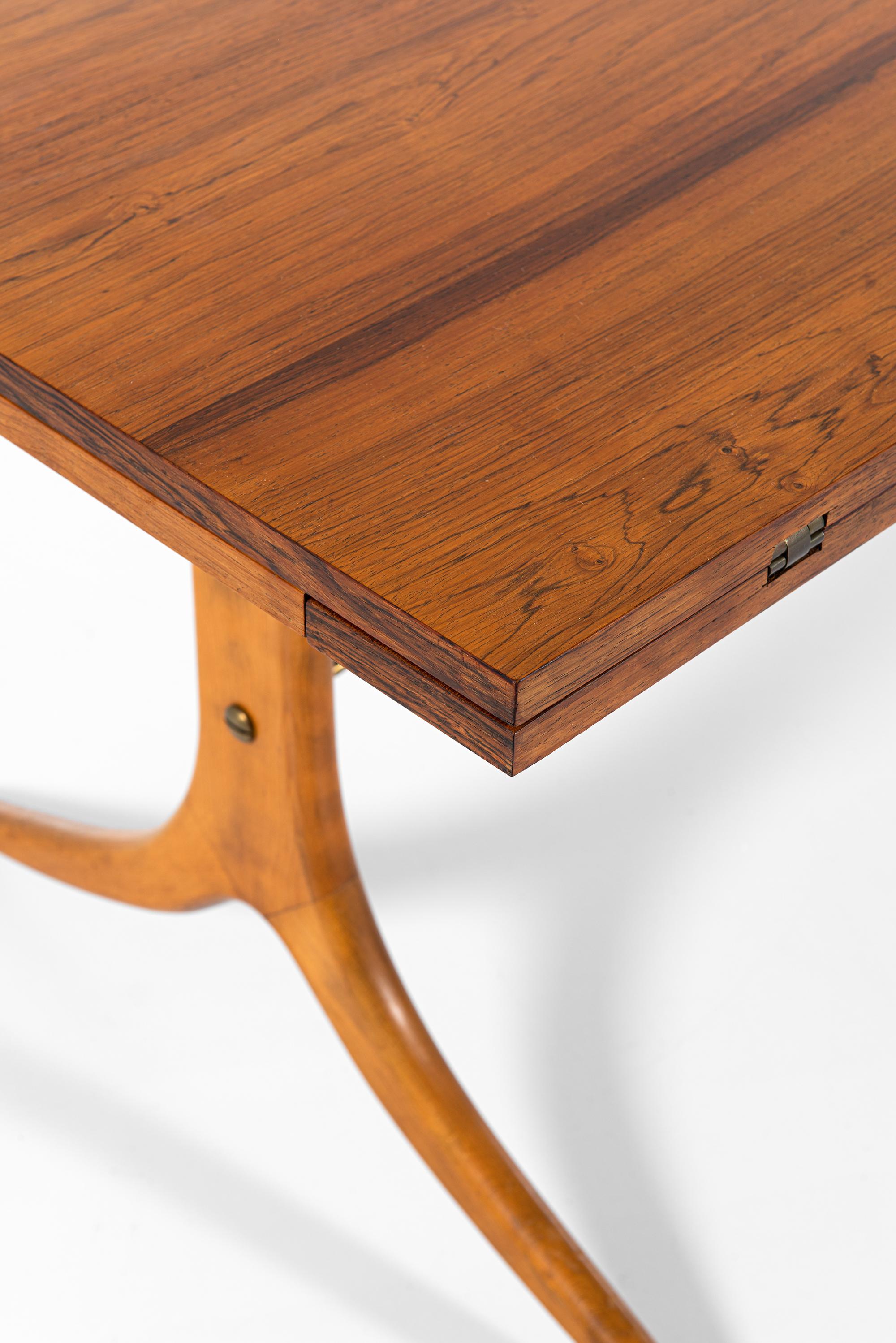 Mid-20th Century Dining Table Attributed to David Rosén Produced in Sweden