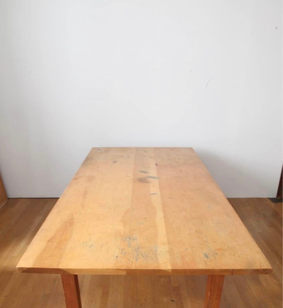 donald judd dining table