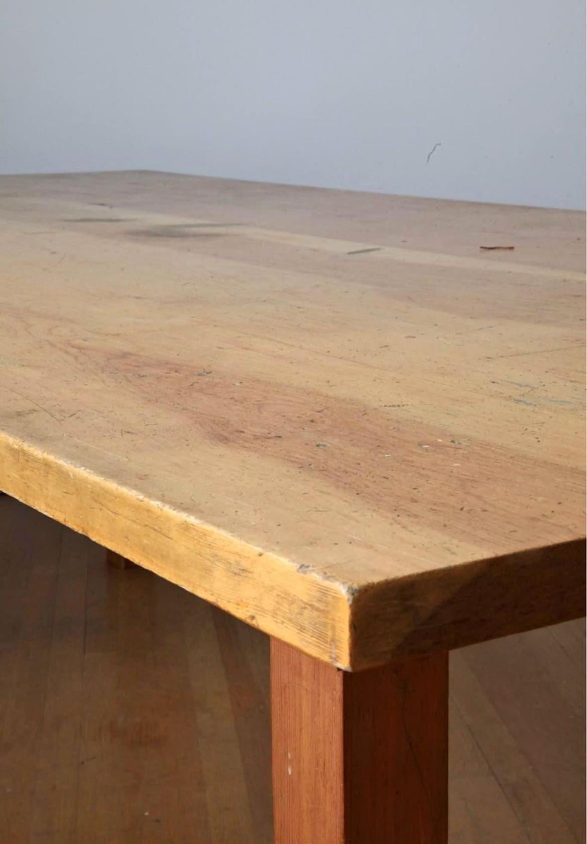 donald judd dining table