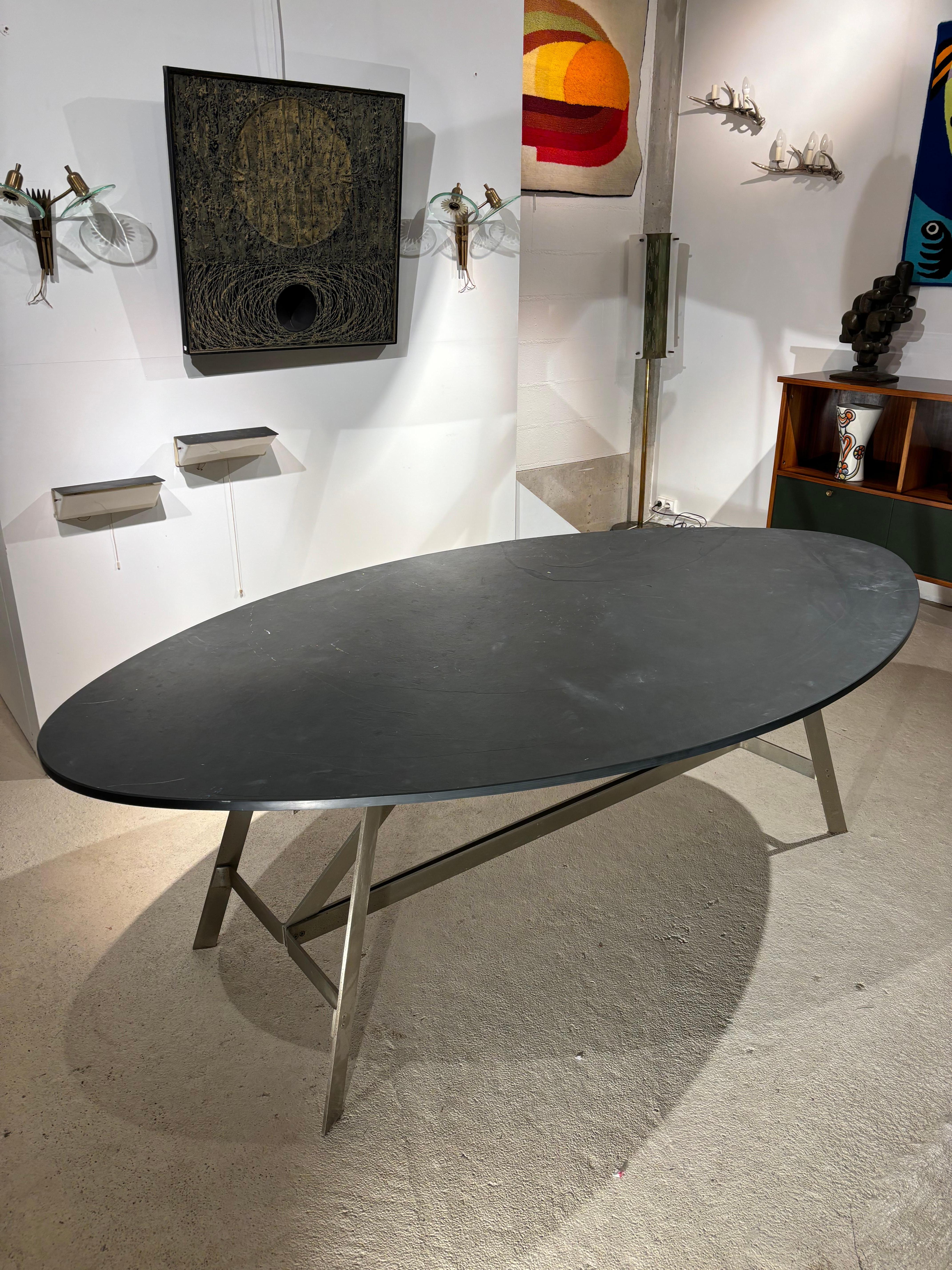 Dining table attributed to Françoise See en vente 6