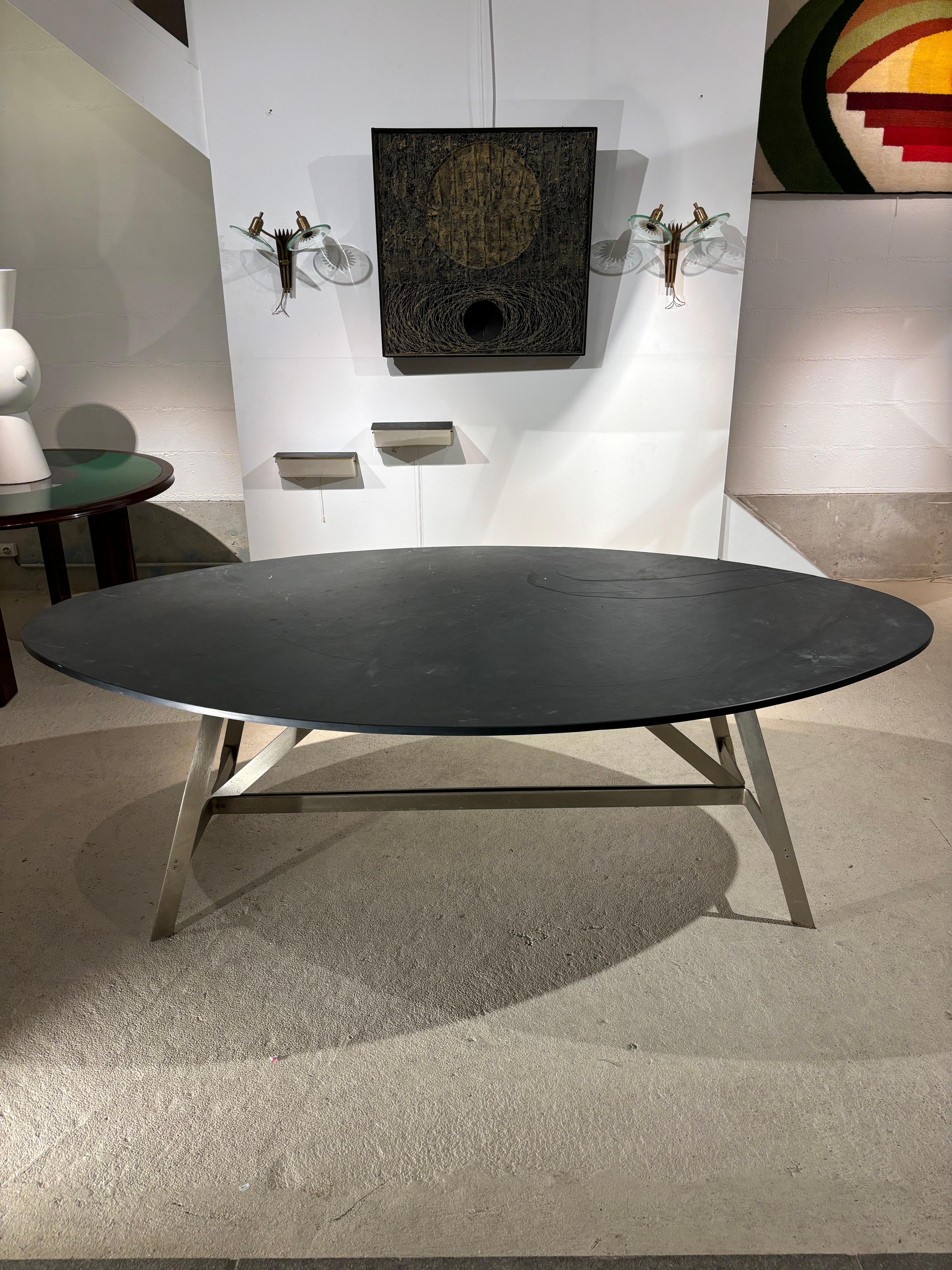 Moderne Dining table attributed to Françoise See en vente