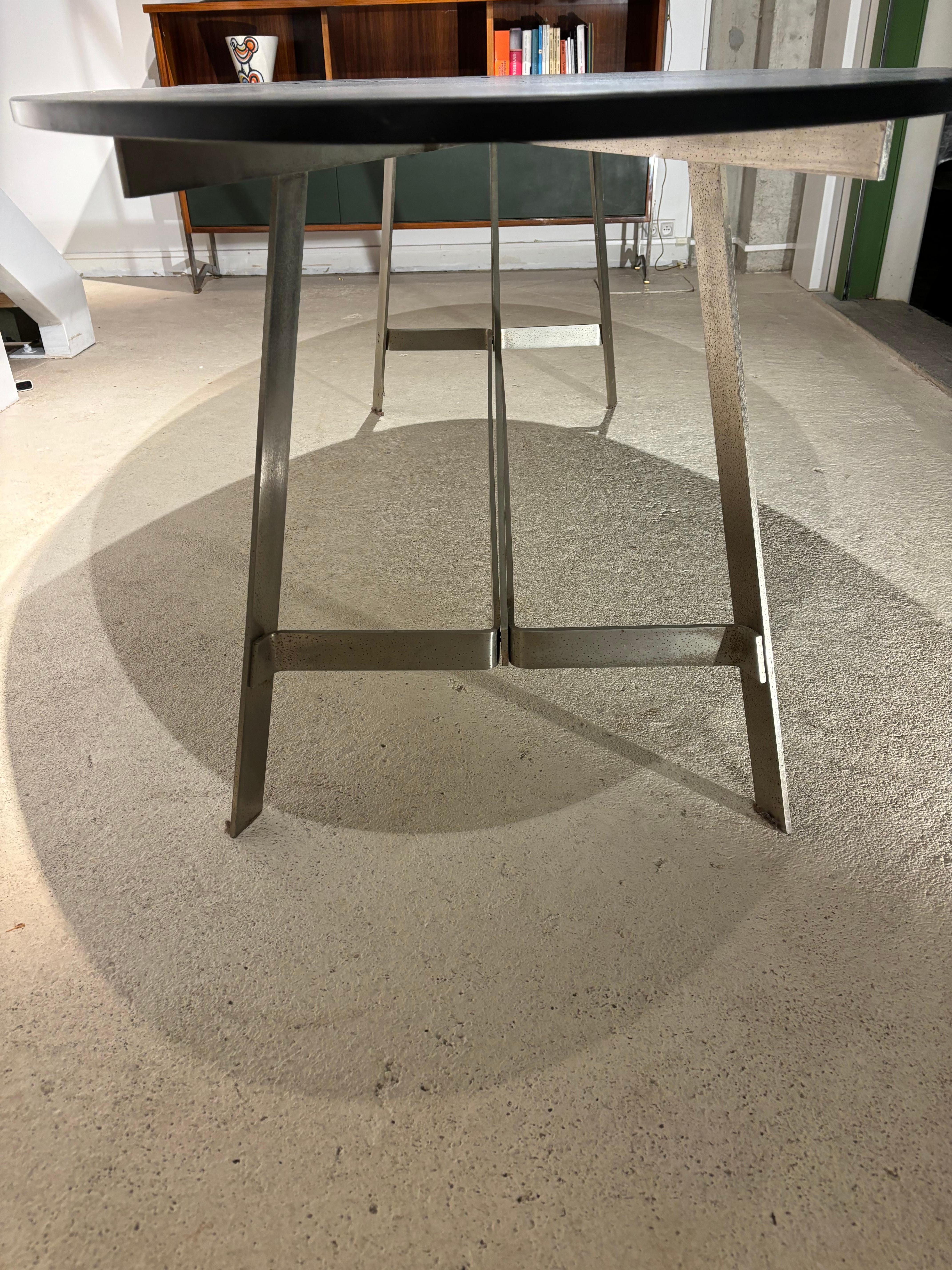 Fin du 20e siècle Dining table attributed to Françoise See en vente