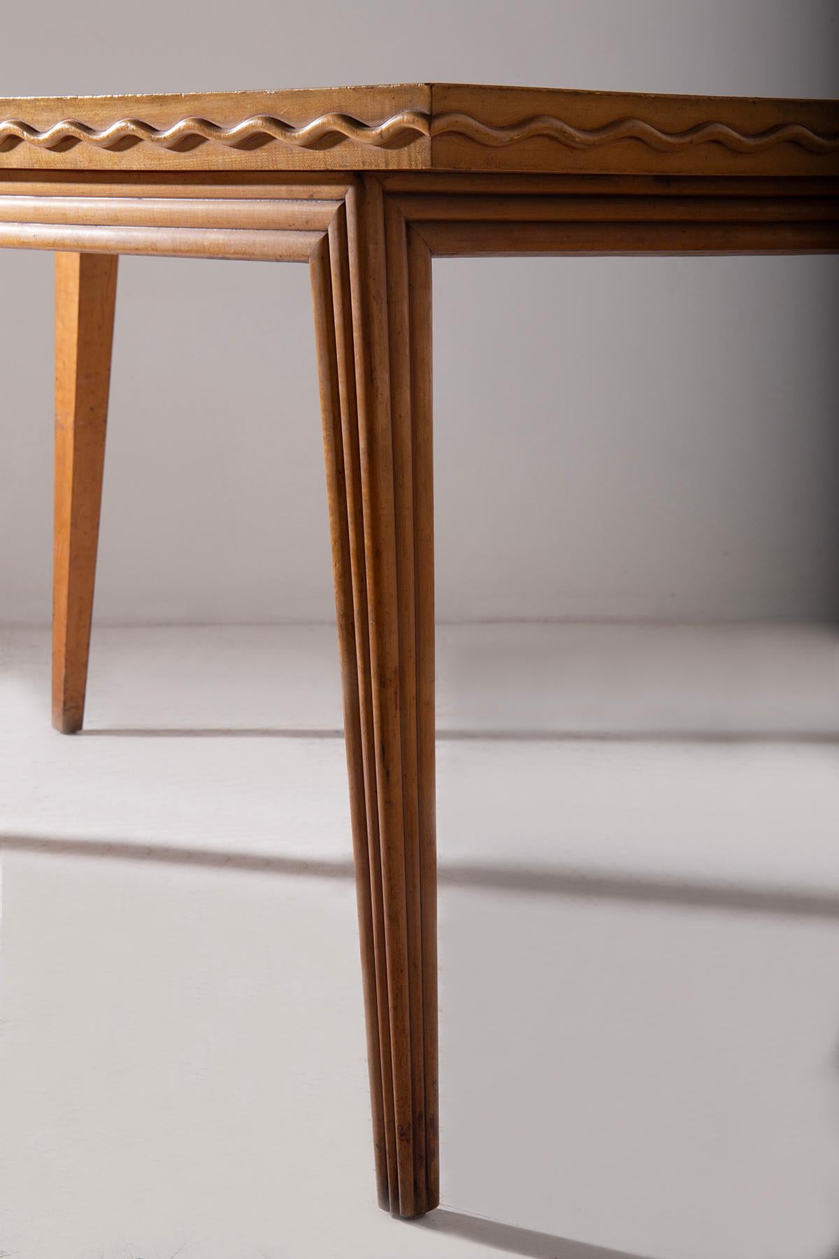 Mid-Century moderno Dining Table Attributed to Paolo Buffa