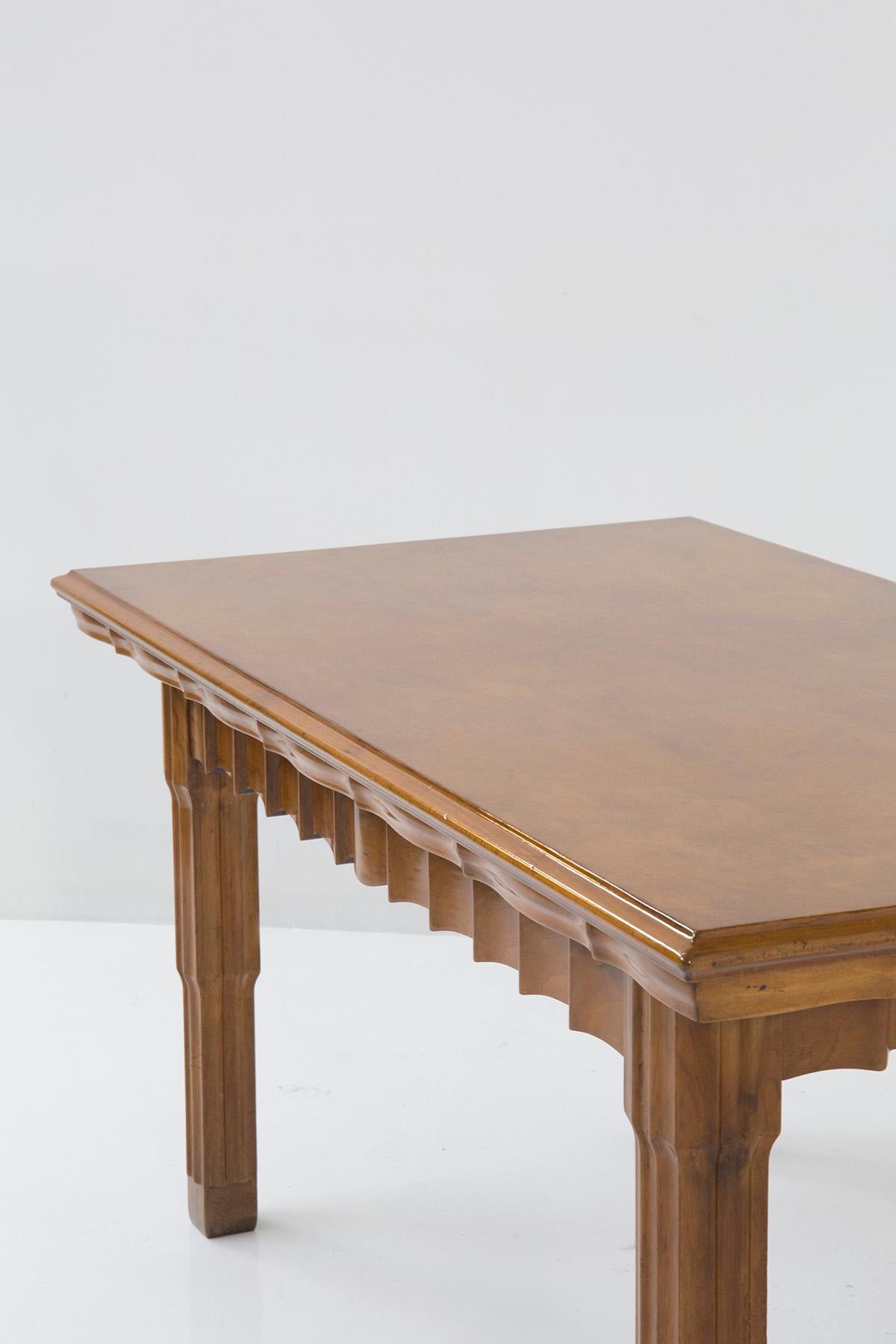 Early 20th Century Dining Table Attributed to Paul Follot, Art Deco For Sale