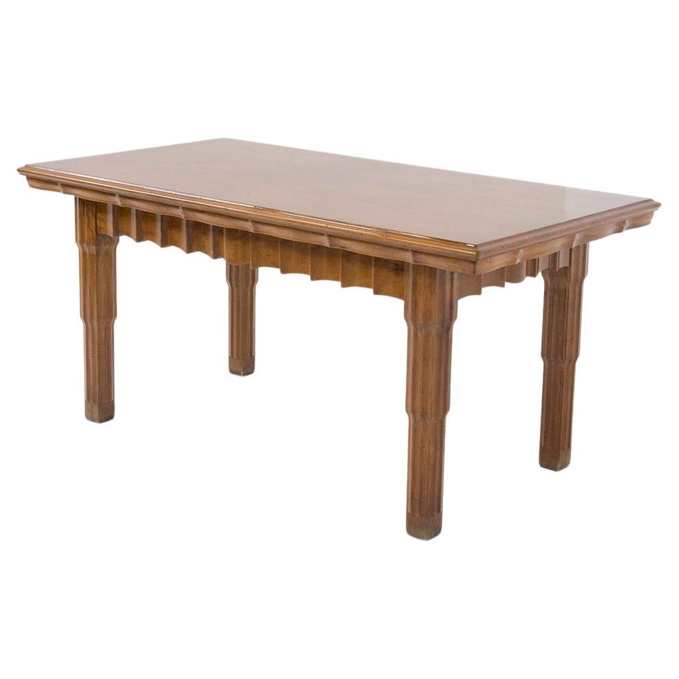 Dining Table Attributed to Paul Follot, Art Deco For Sale