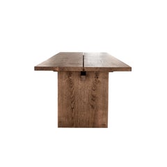 Dining Table, Black Oak, Contemporary Danish Design, Minimalism