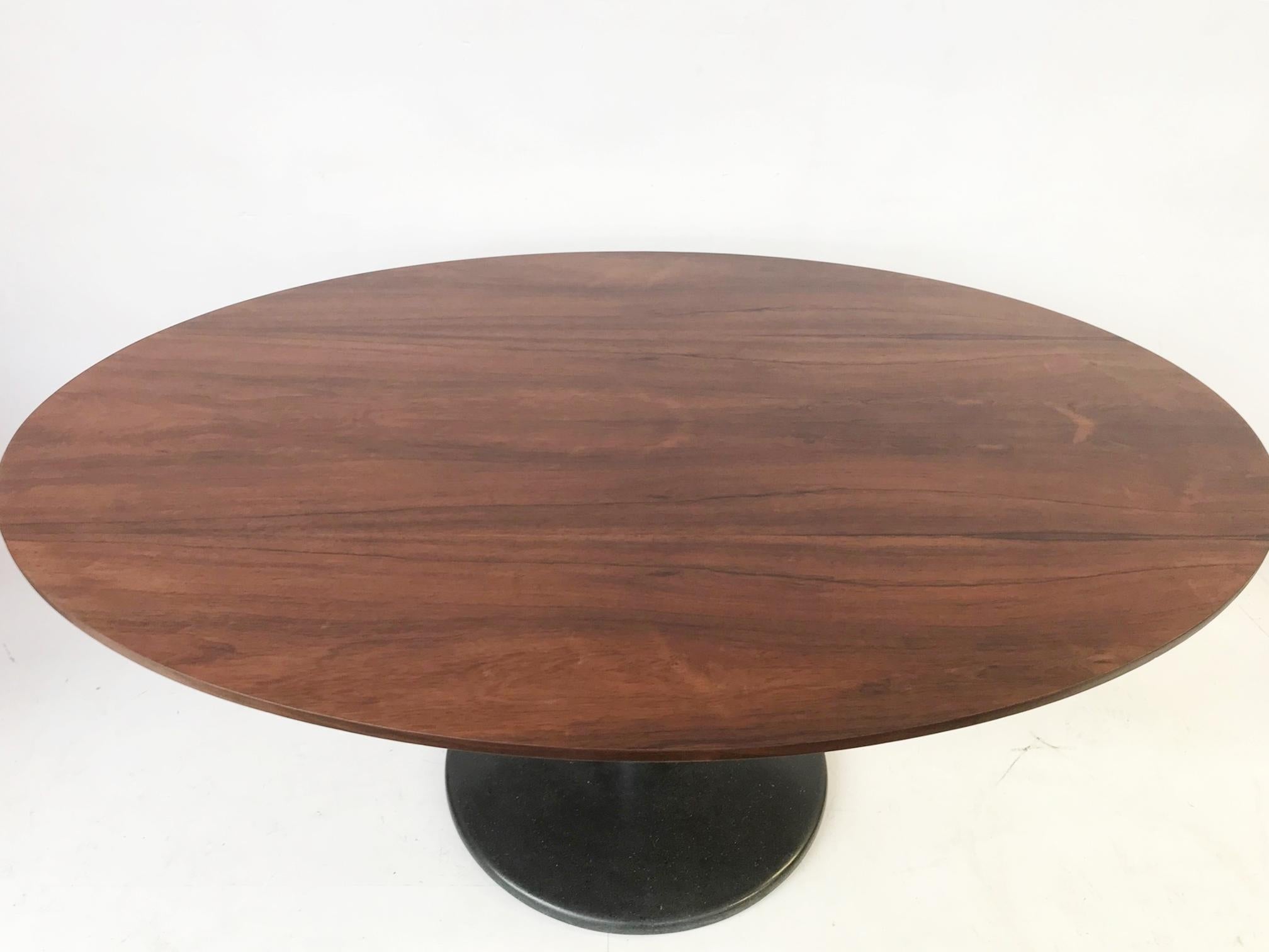 Wood Dining Table by Alfred Hendrickx