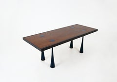 Dining table by Angelo Mangiarotti for La Sorgente Dei Mobili, 1970s