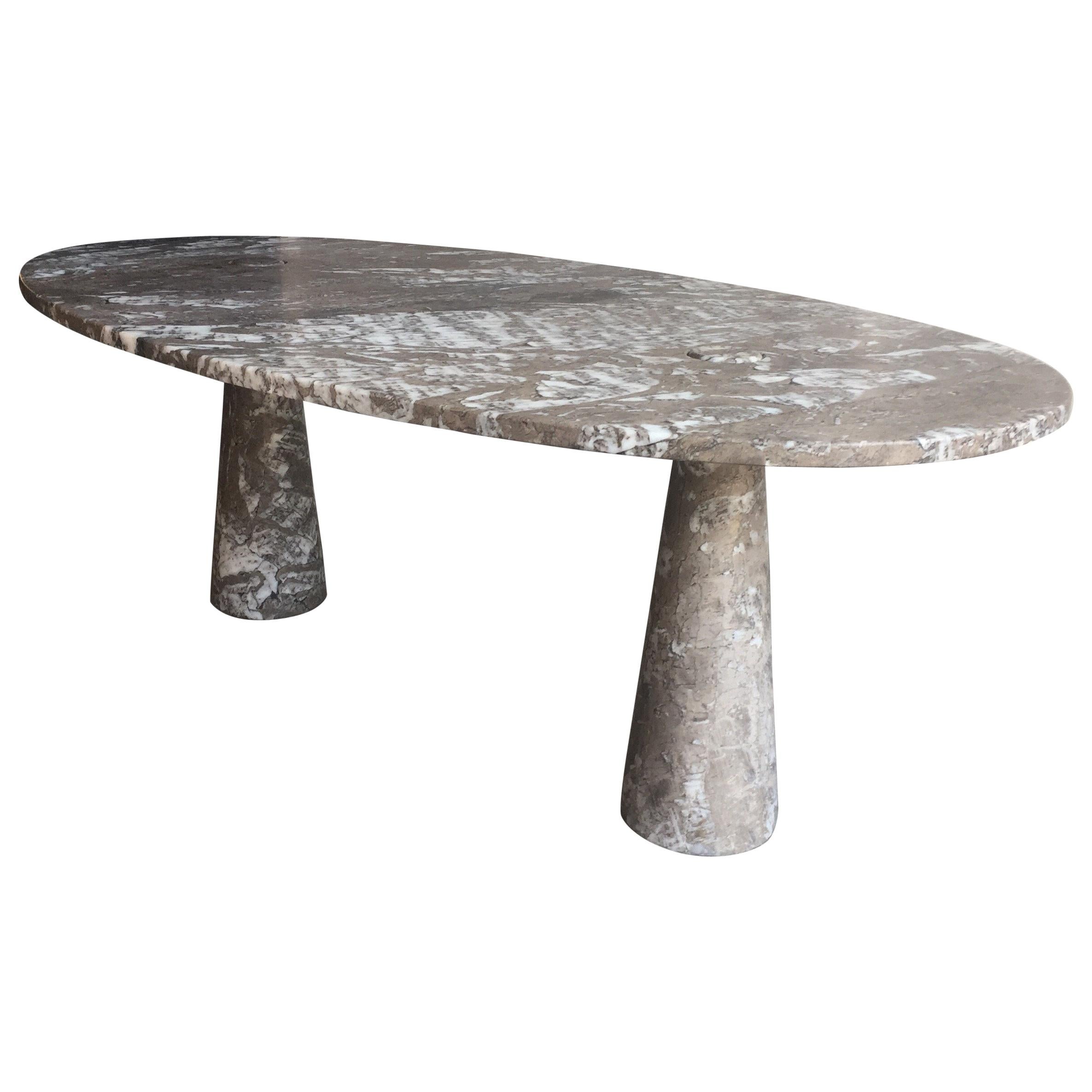 Dining Table by Angelo Mangiarotti, Italy, 1970, Eros Skipper