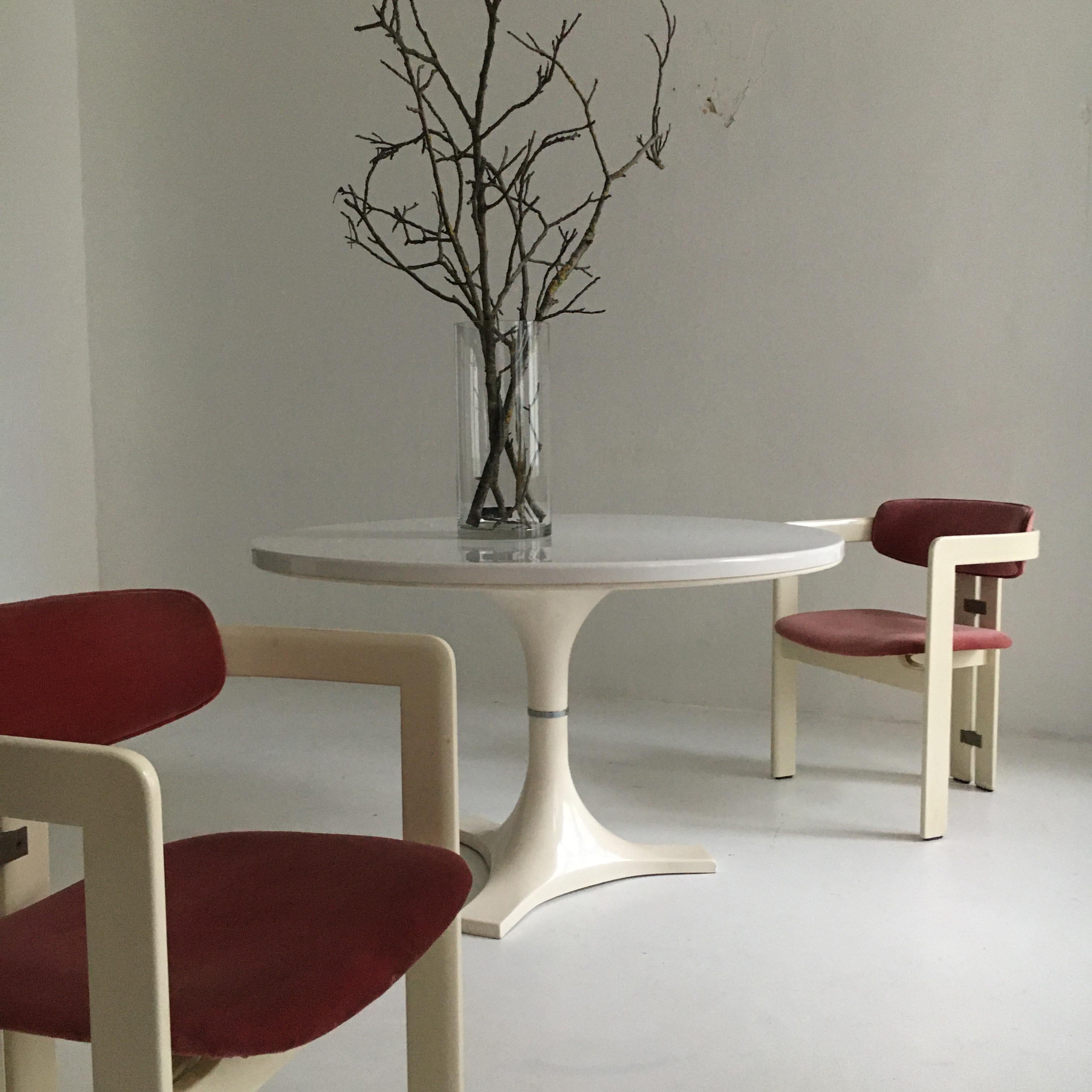 Dining Table by Anna Castelli Ferrieri, Ignazio Gardella for Kartell, Italy 1965 For Sale 5