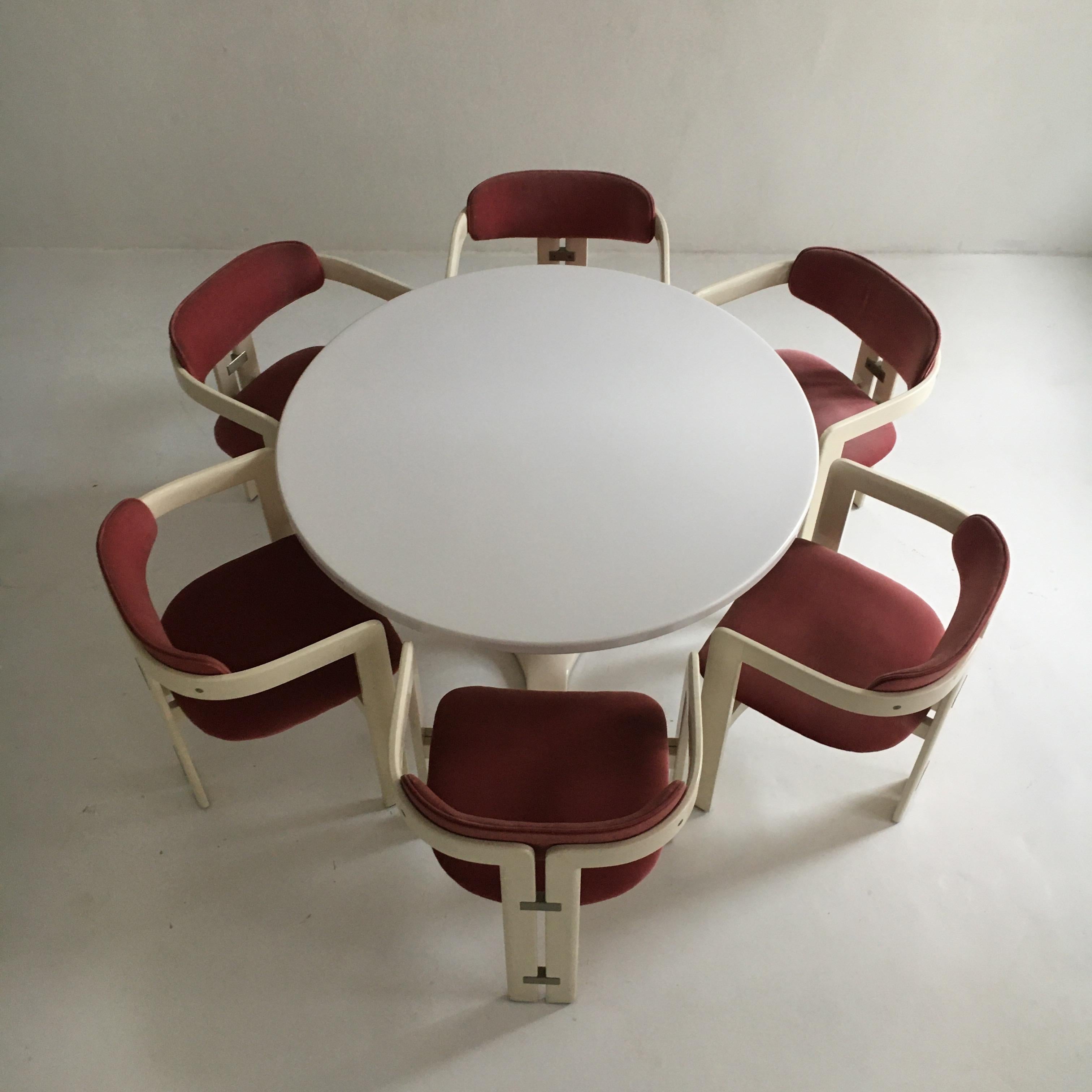Tavolo da pranzo di Anna Castelli Ferrieri, Ignazio Gardella per Kartell, Italia 1965 in vendita 10