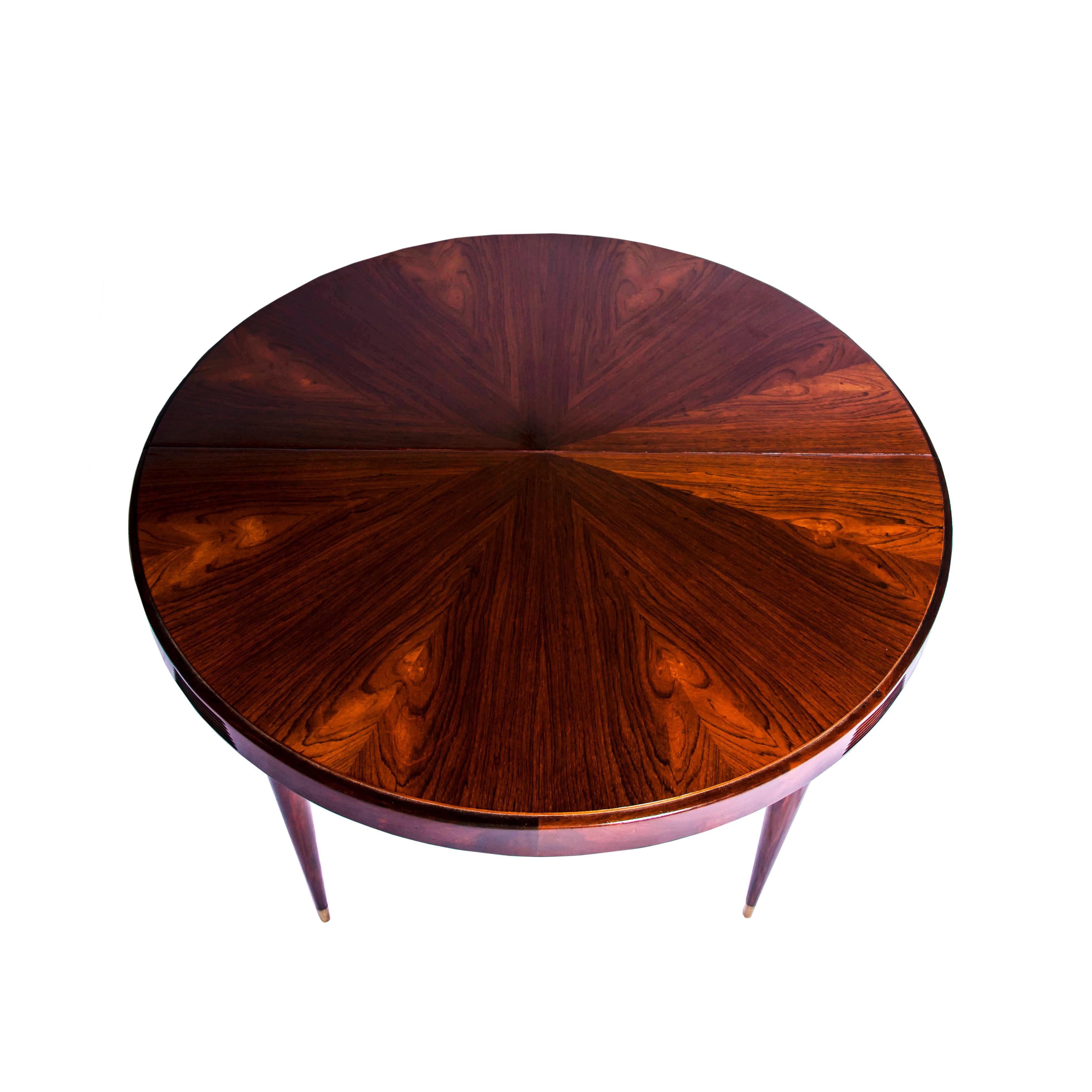 20ième siècle Table de salle à manger par Anonymous, Brésilien moderne du milieu du siècle, années 1950 en vente