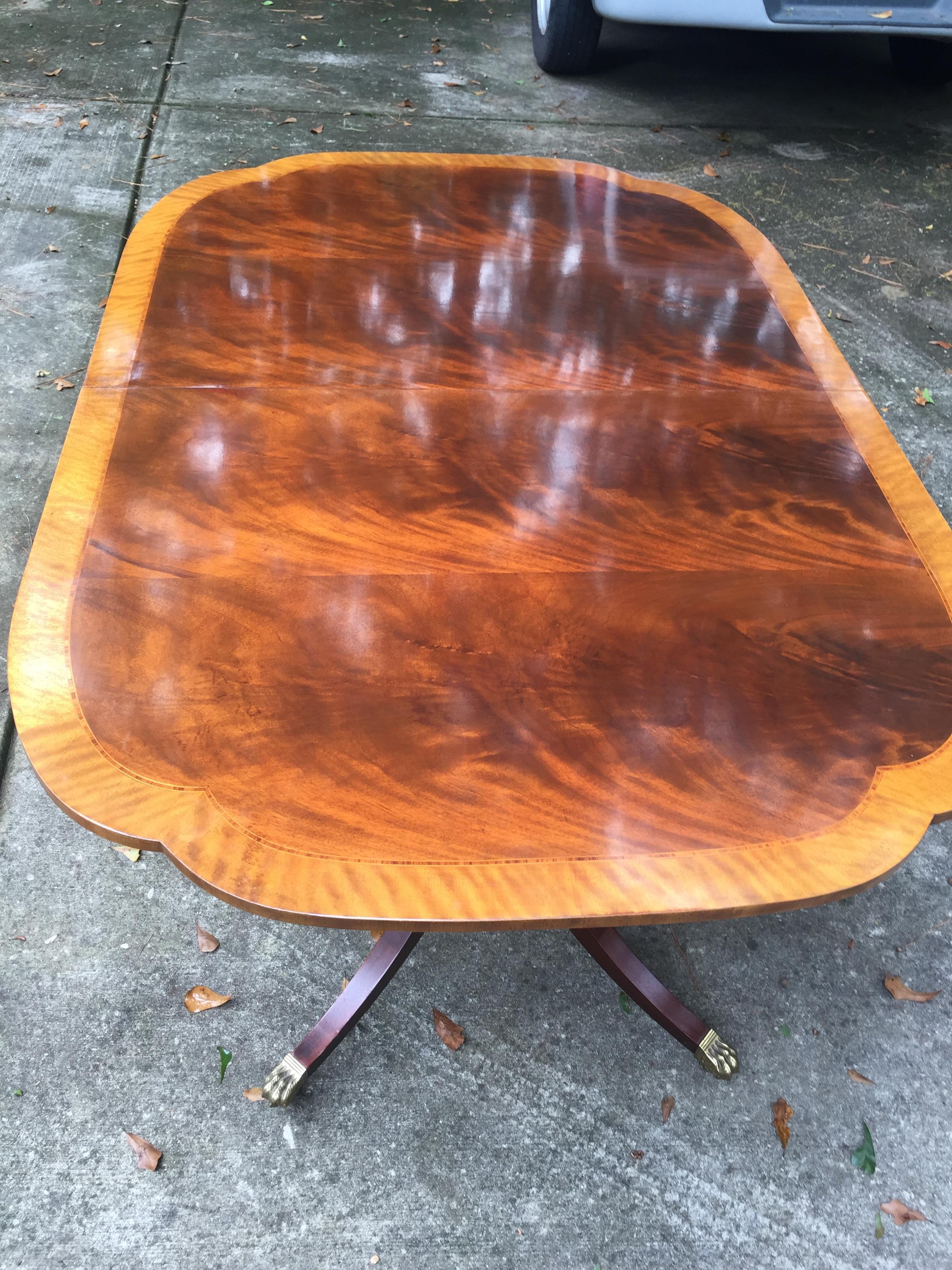 baker historic charleston dining table