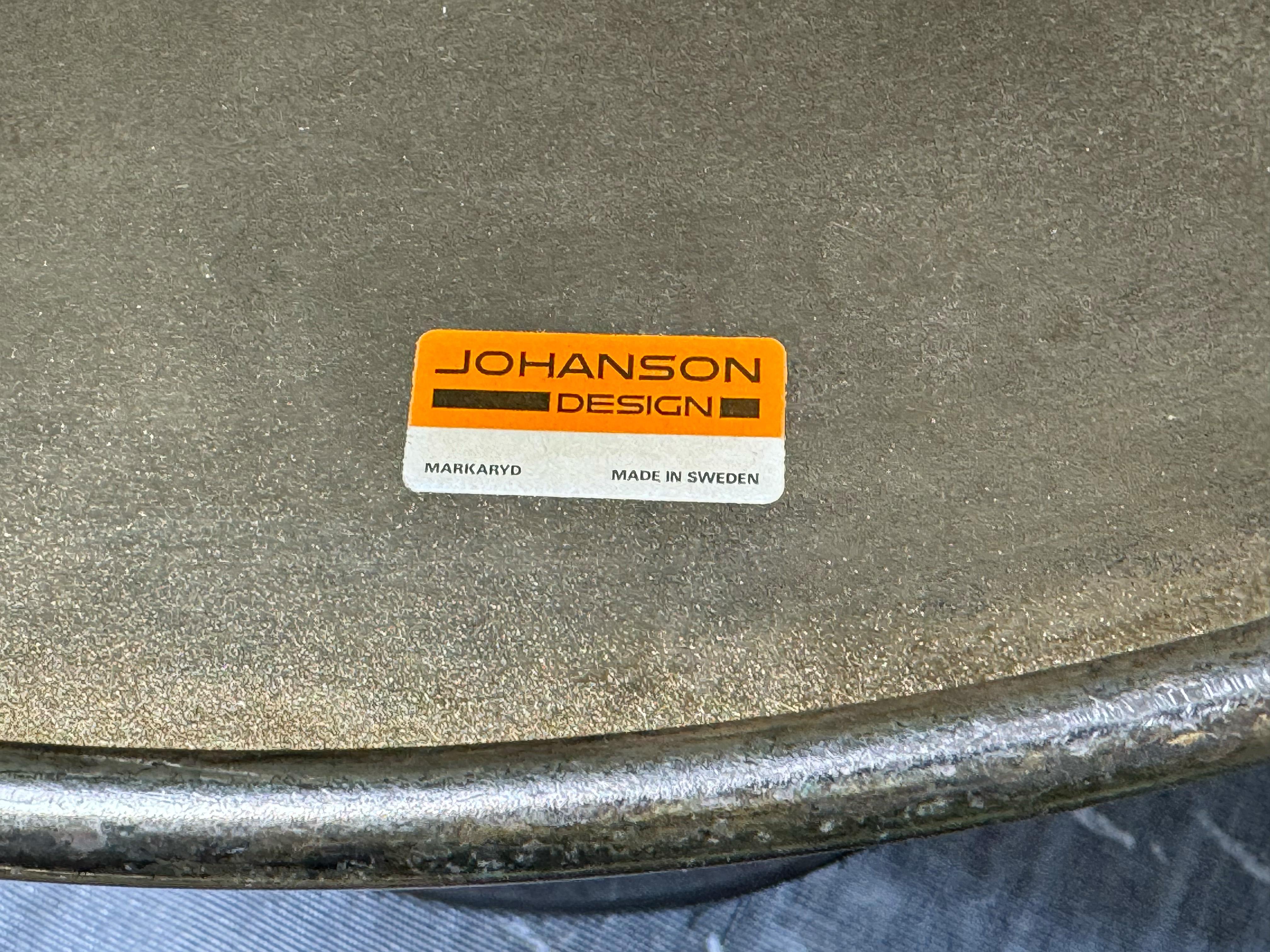 Table de salle à manger en marbre et laiton par Börje Johanson, Suède, années 1960 en vente 8