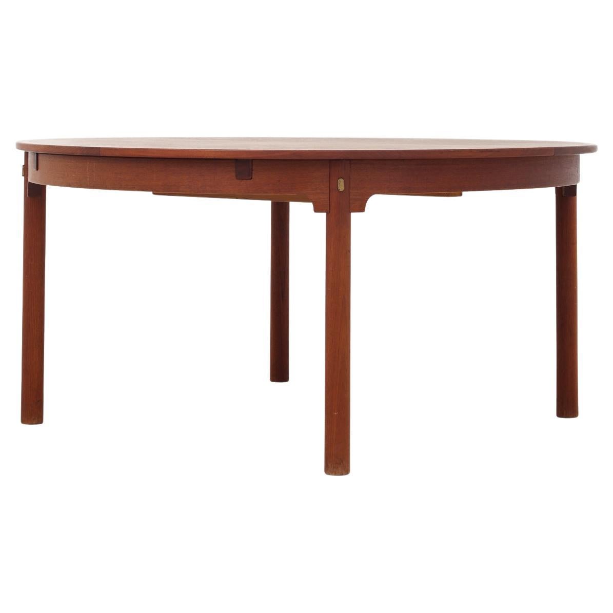 MidCentury Small Danish Teak FlipTop Dining Table by Mogensen