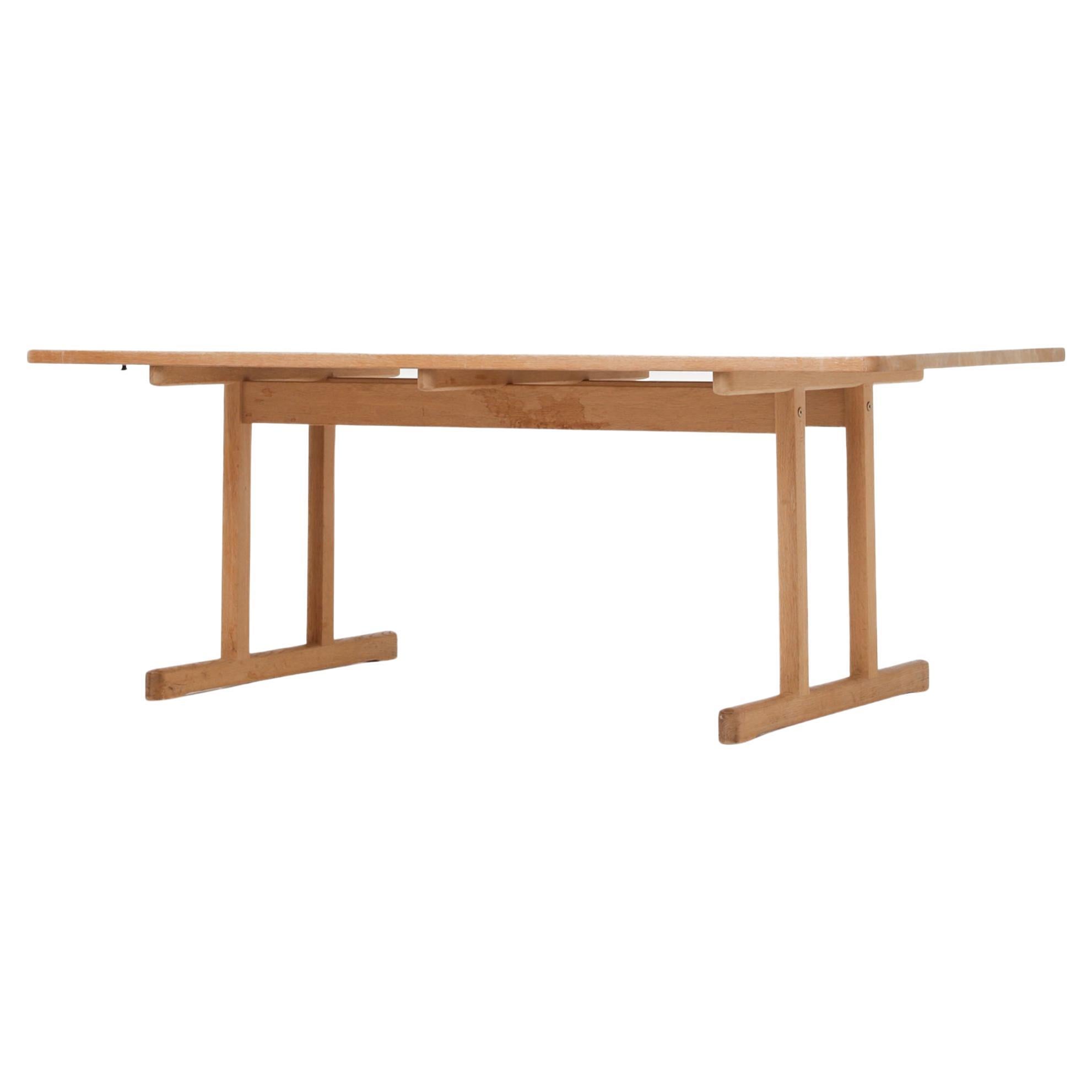 MidCentury Small Danish Teak FlipTop Dining Table by Mogensen